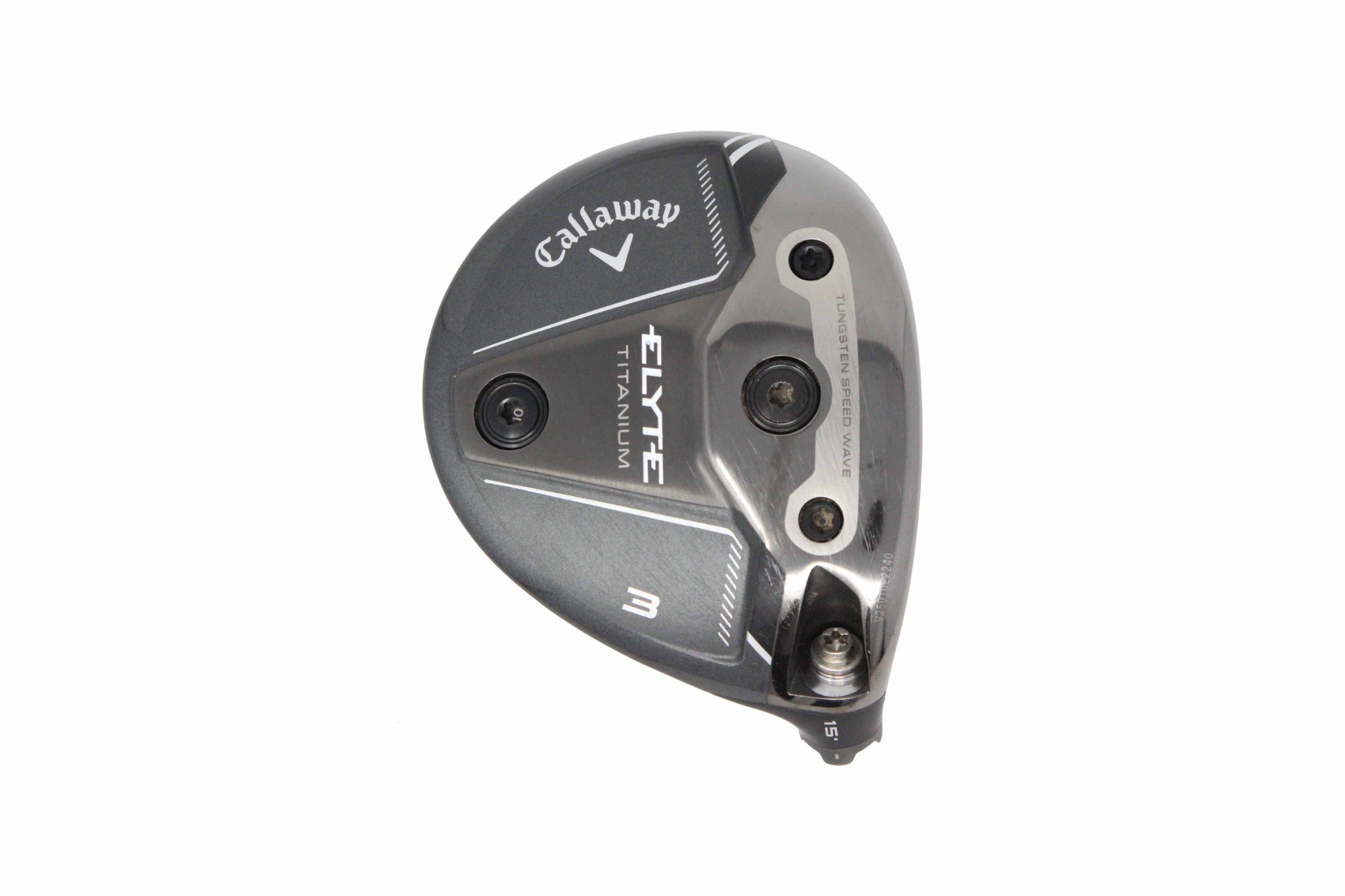Used Callaway Elyte Ti 3-Wood - Right-Handed - 15 Degrees - Not Specified Flex-Next Round