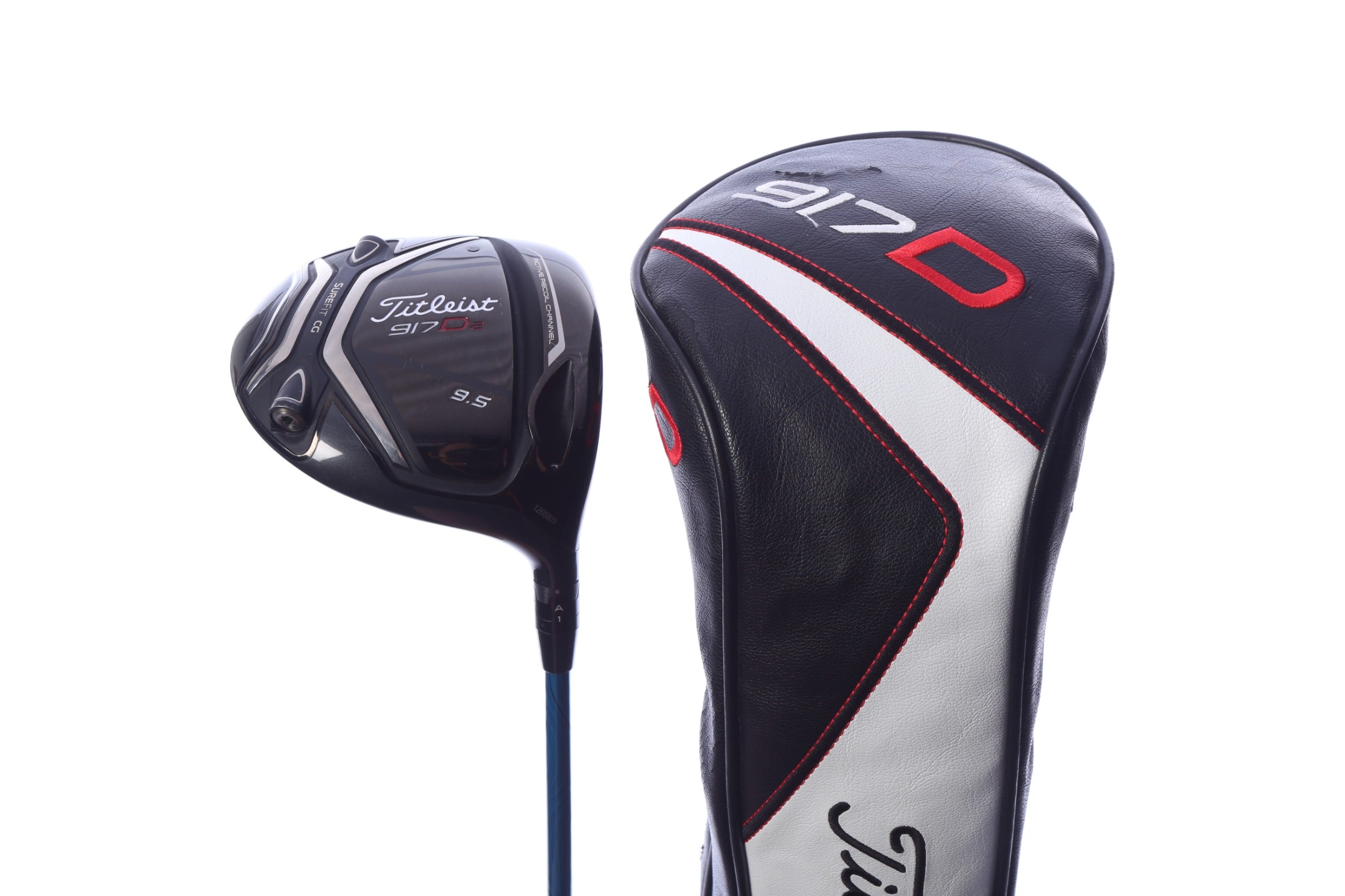 Used Titleist 917 D2 Driver - 9.5 Degrees - Stiff Flex Project X Evenflow - Right-Handed