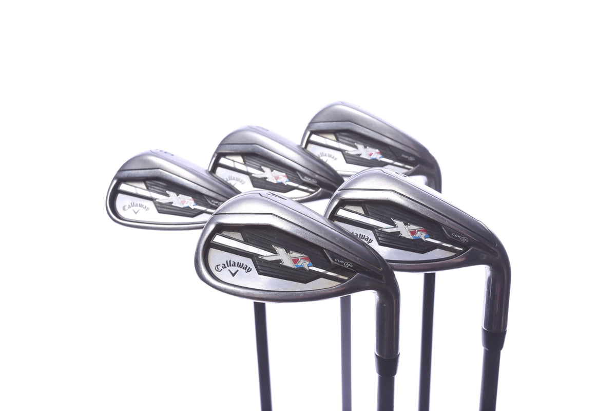 Used Callaway XR Iron Set - Right-Handed - 7-PW, SW - Seniors Flex