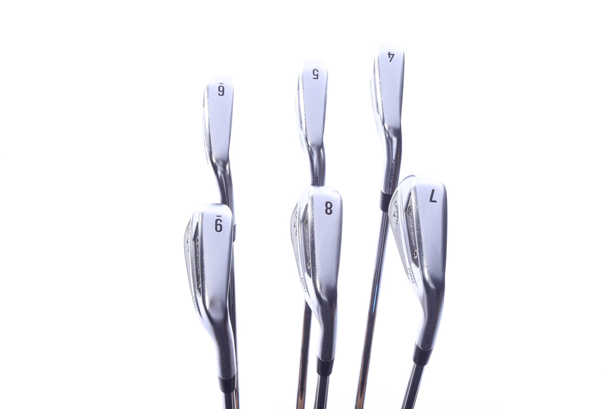 Used Callaway Apex Pro 24 Iron Set - Right-Handed - 4-9 - Stiff Flex-Next Round