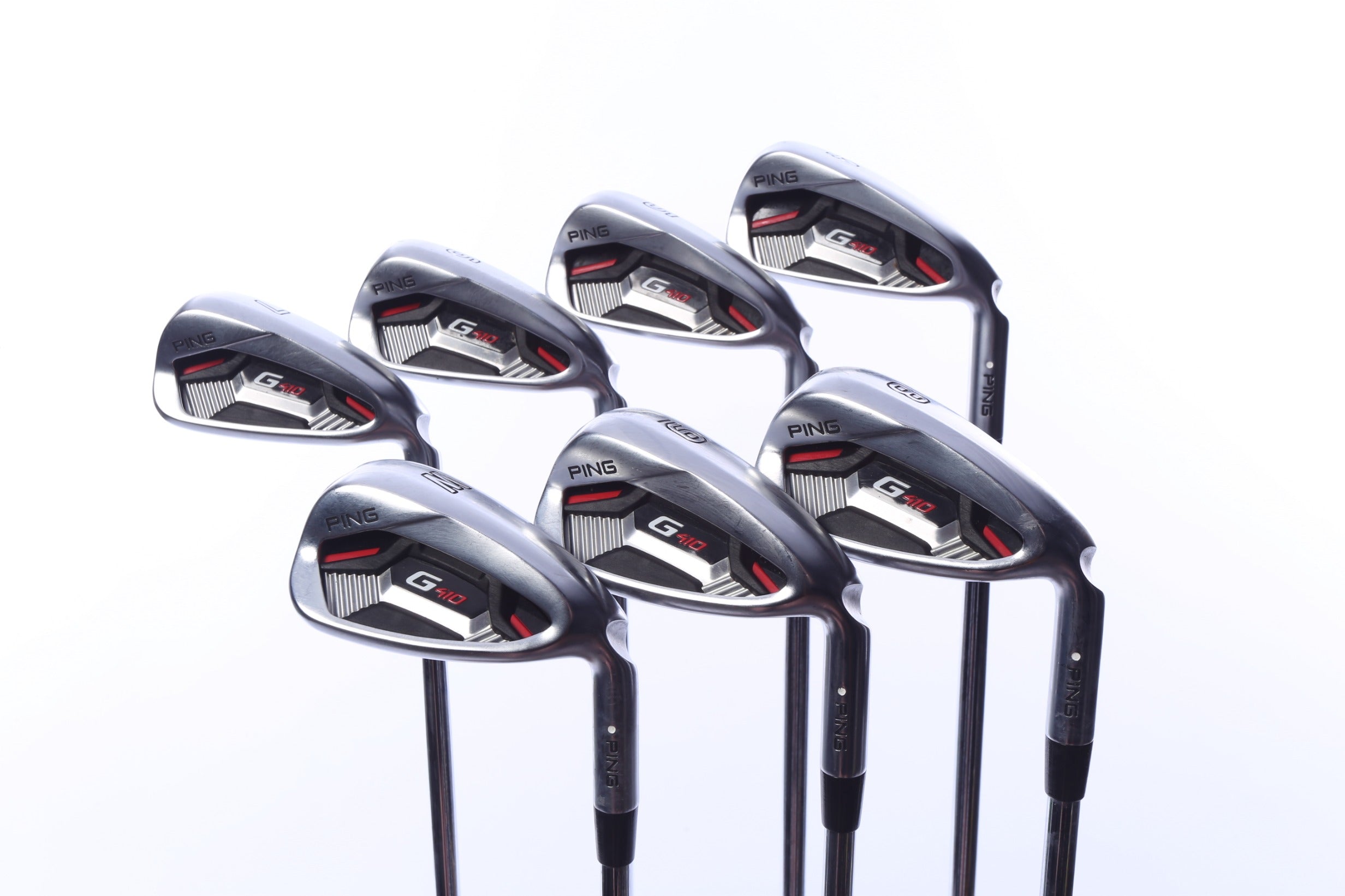 Used Ping G410 Iron Set - Right-Handed - 4-PW - Stiff Flex
