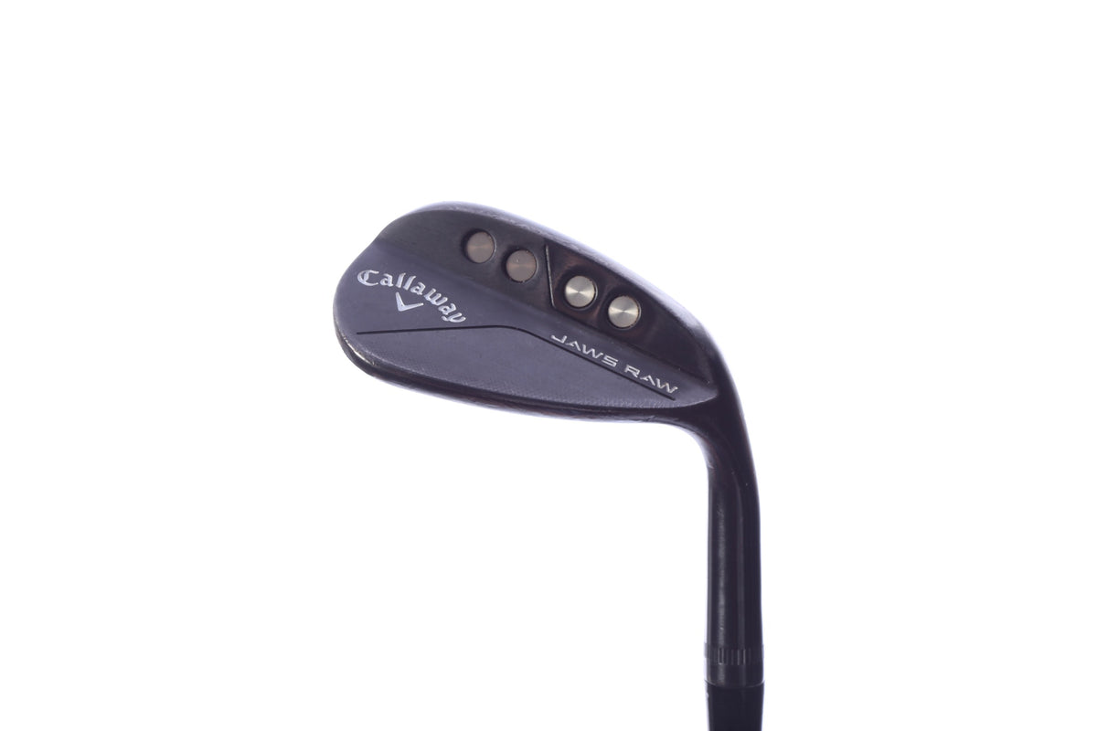 Used Callaway JAWS Raw Black Plasma Sand Wedge - Right-Handed - 54 Degrees - Stiff Flex