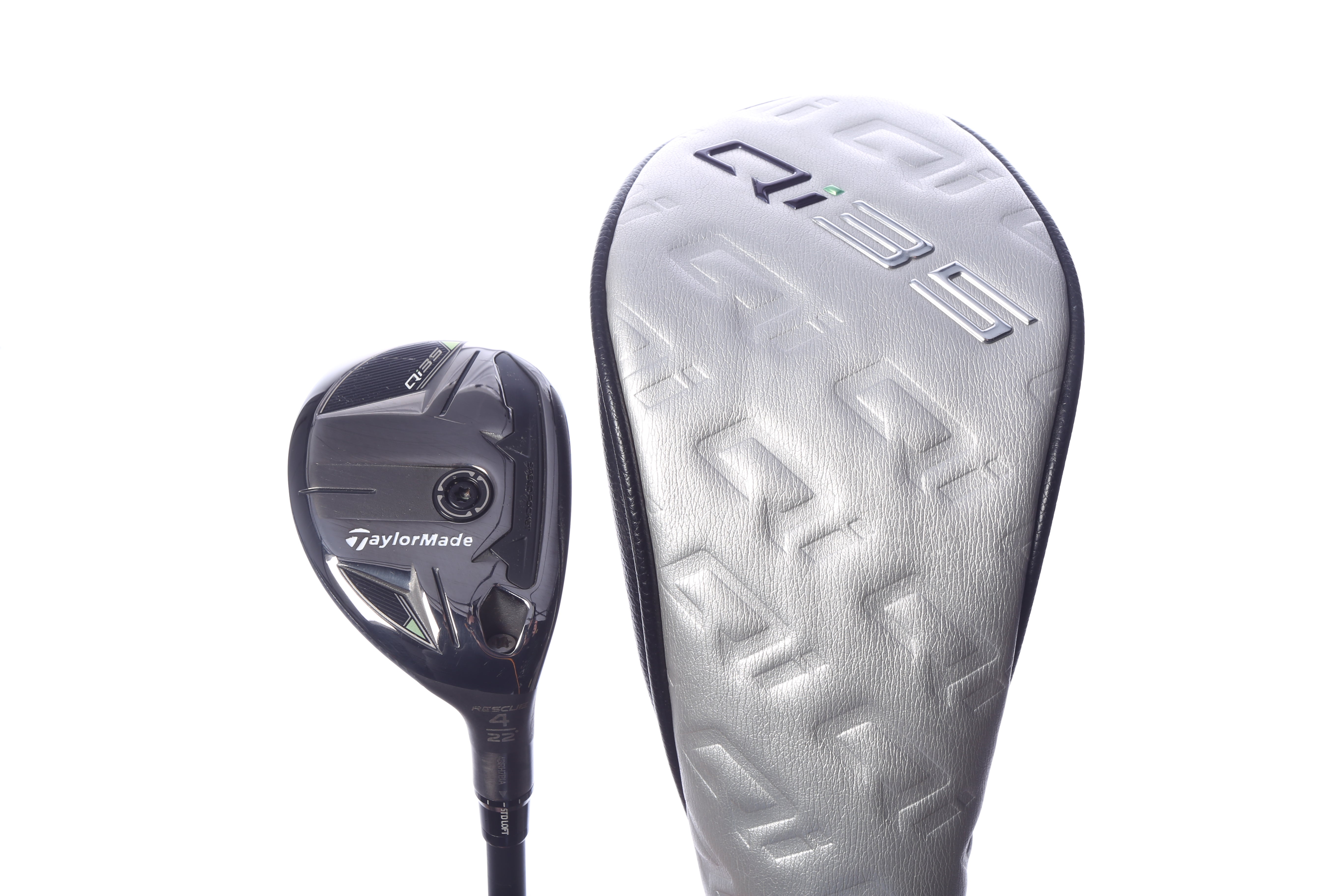 Used TaylorMade Qi35 Rescue 4H Hybrid - Right-Handed - 22 Degrees - Regular Flex-Next Round