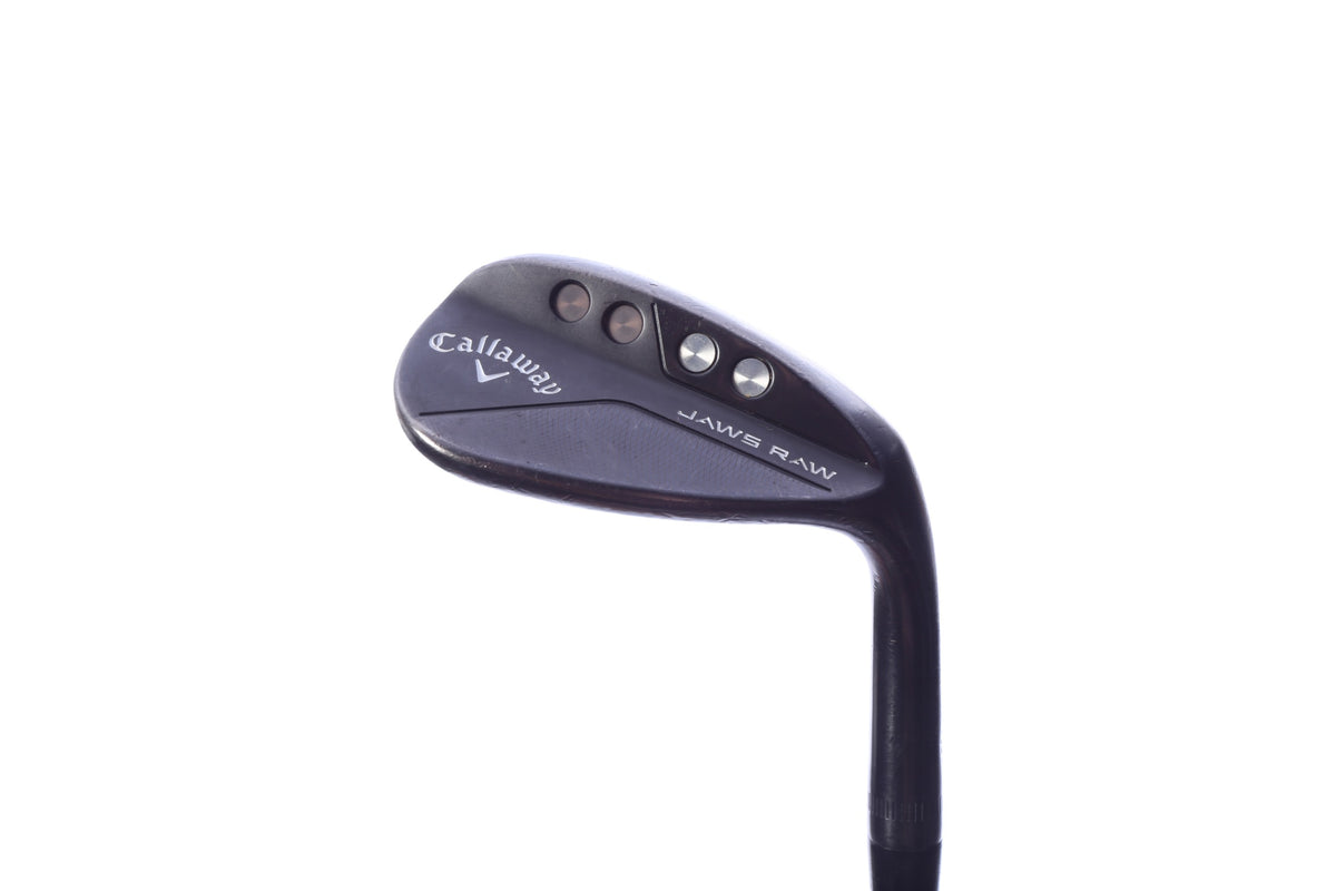Used Callaway JAWS Raw Black Plasma Lob Wedge - Right-Handed - 58 Degrees - Wedge Flex