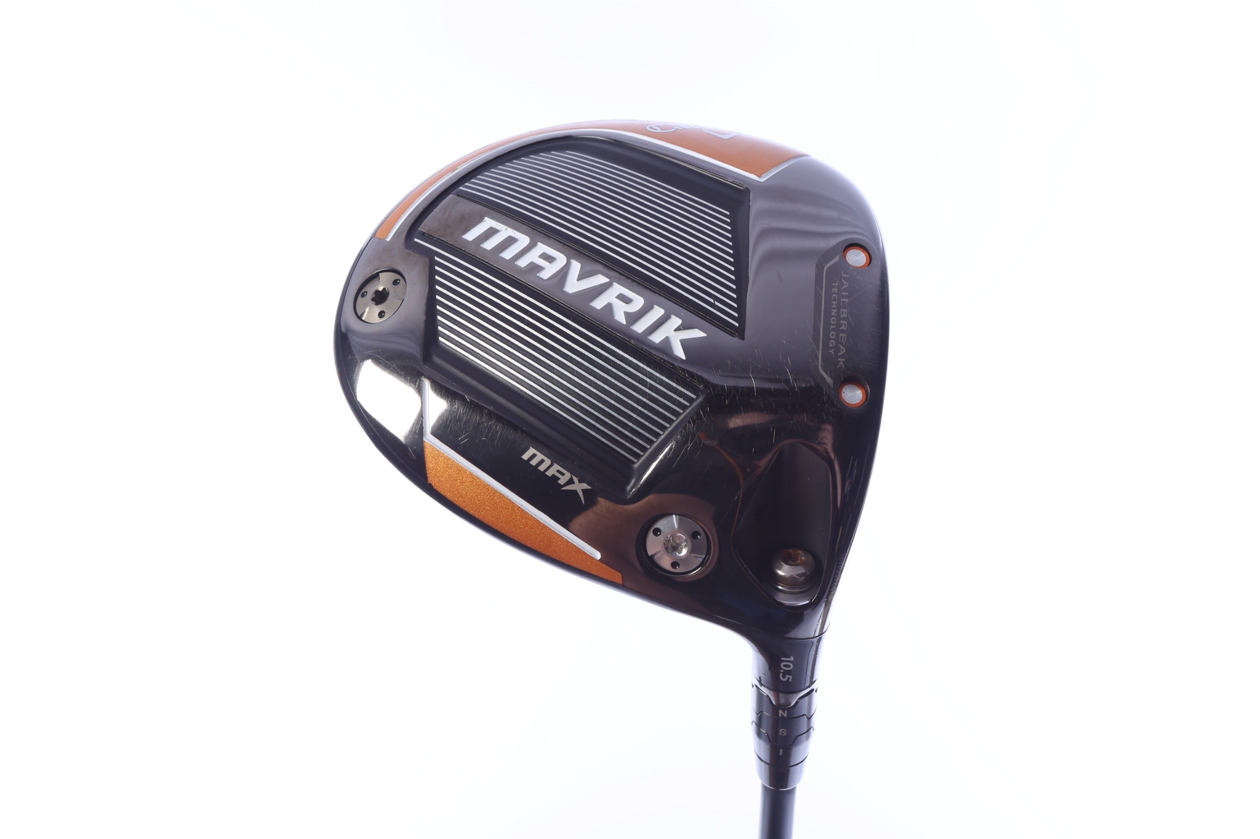 Used Callaway Mavrik Max Driver - 10.5 Degrees - Stiff Flex Aldila Rogue - Right-Handed