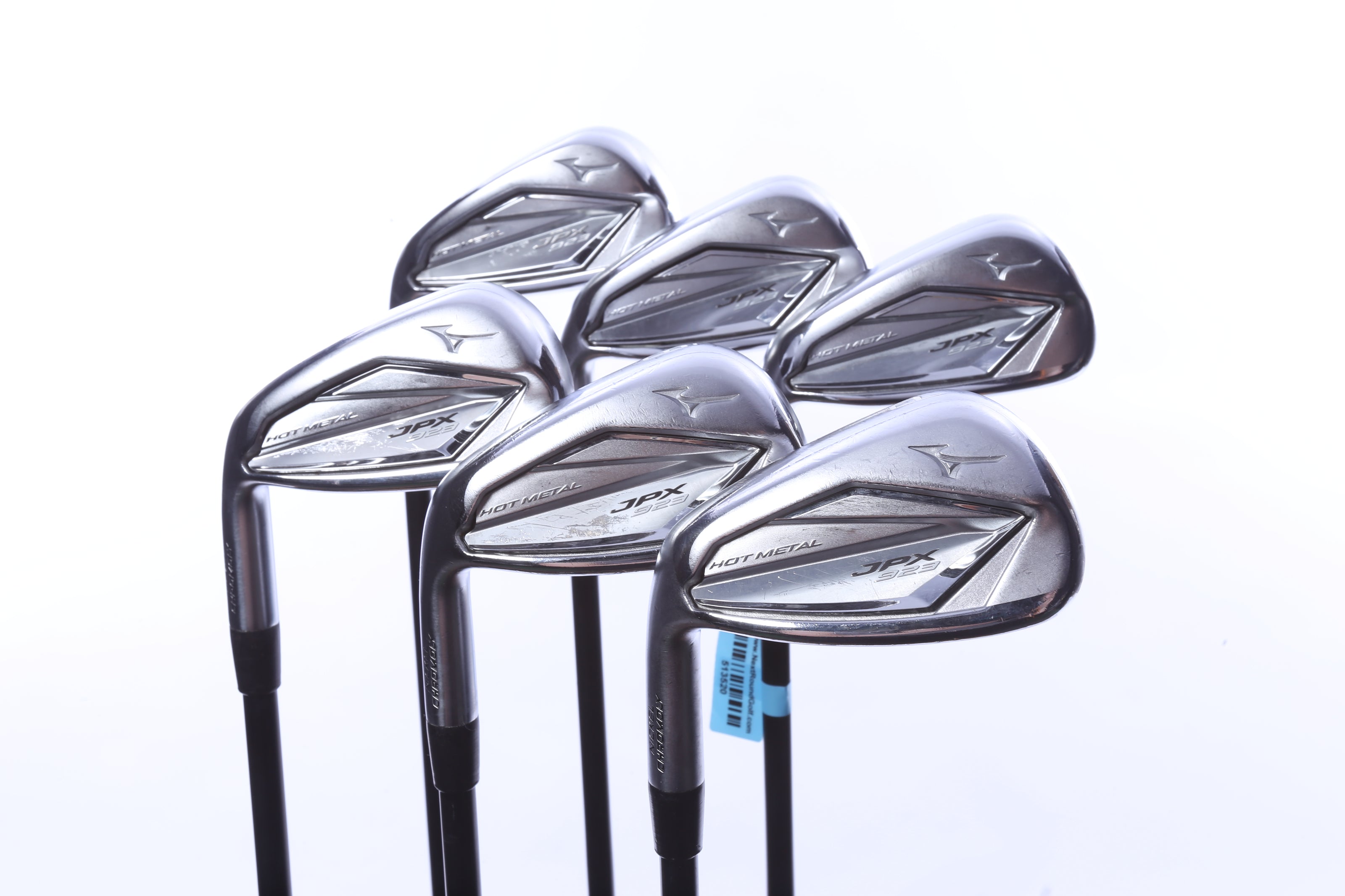 Used Mizuno JPX 923 Hot Metal Iron Set - Left-Handed - 5-PW - Seniors Flex-Next Round