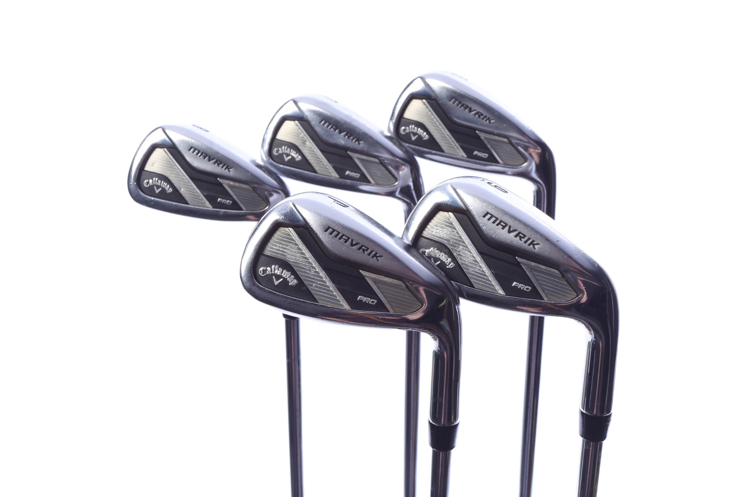 Used Callaway Mavrik Pro Iron Set - Right-Handed - 6-PW - Stiff Flex-Next Round
