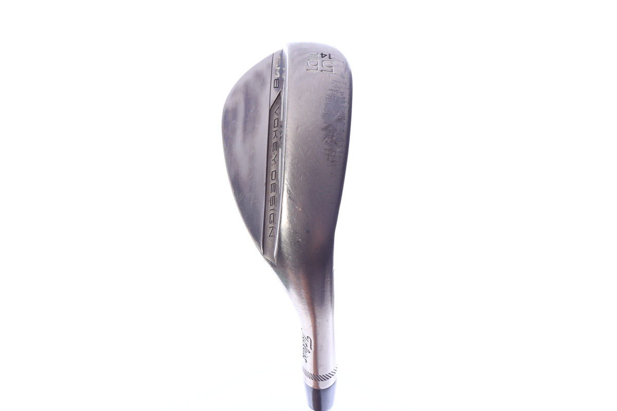 Used Titleist Vokey SM8 Brushed Steel Sand Wedge - Right-Handed - 56 Degrees - Extra Stiff Flex