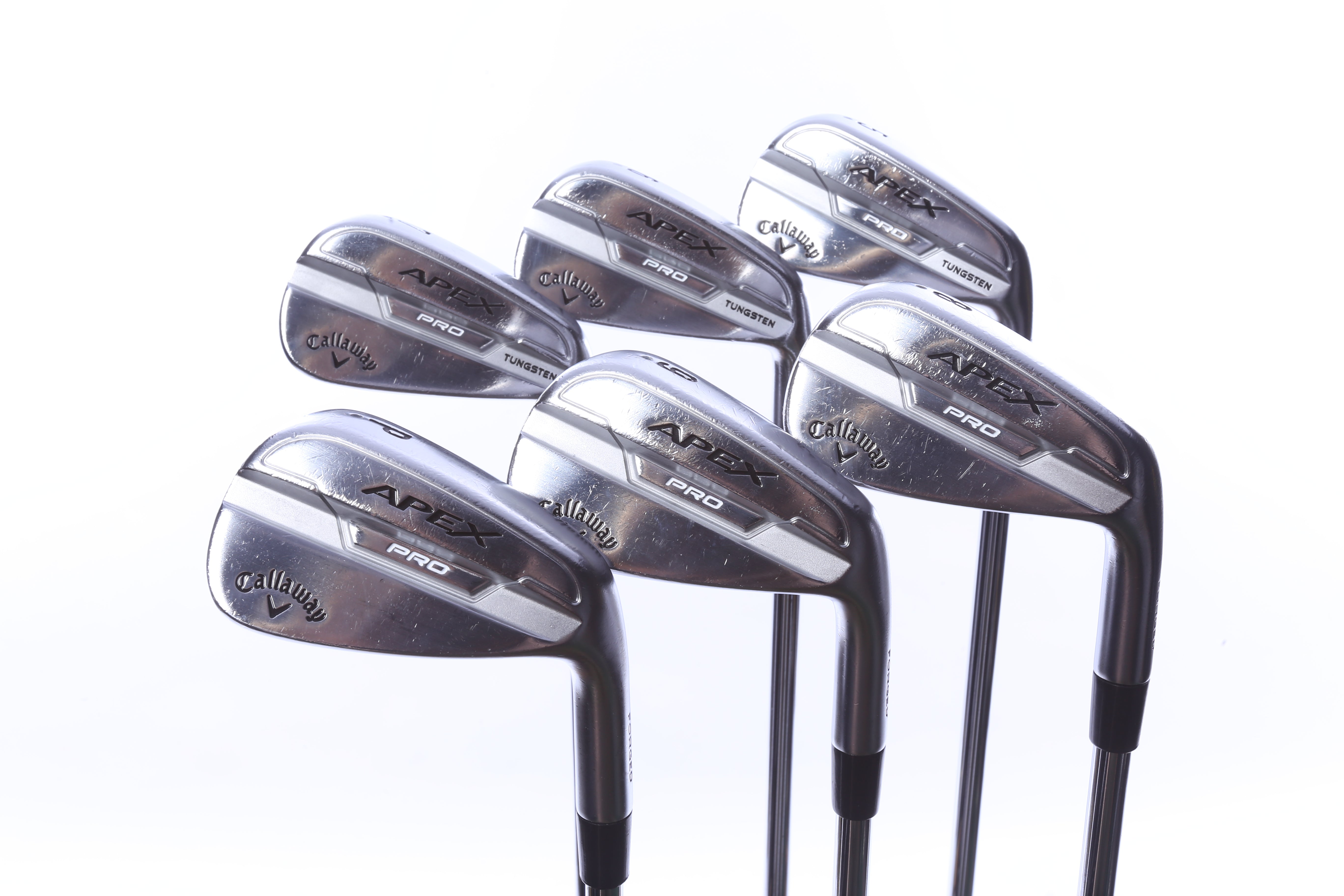 Used Callaway Apex Pro 21 Iron Set - Right-Handed - 5-PW - Regular Flex-Next Round