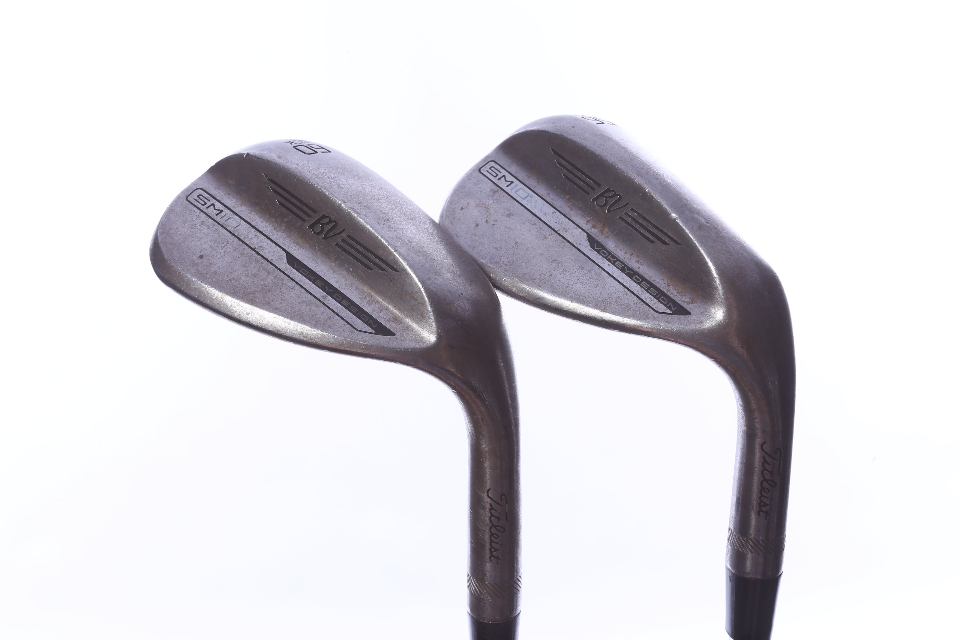 Used Titleist Vokey SM10 Raw Wedge Set - Right-Handed - 56*, 60* - Stiff Flex-Next Round