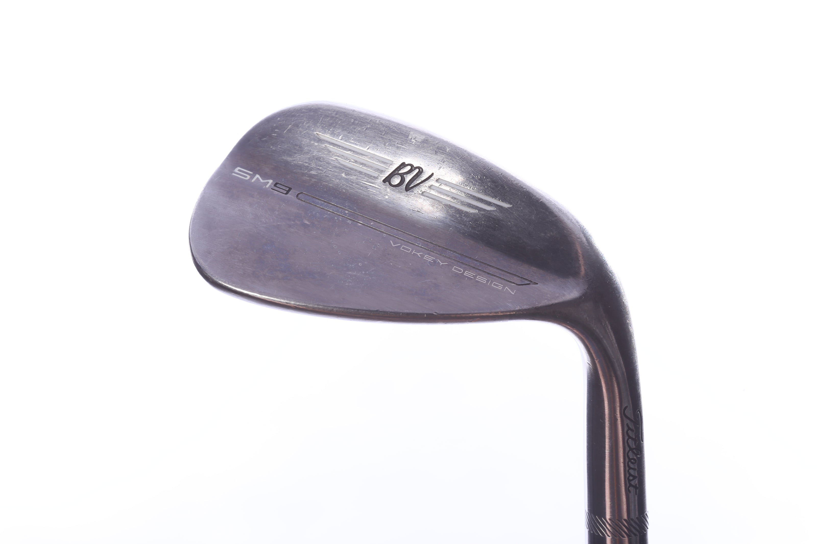 Used Titleist Vokey SM9 Brushed Steel Gap Wedge - Right-Handed - 52 Degrees - Regular Plus Flex-Next Round