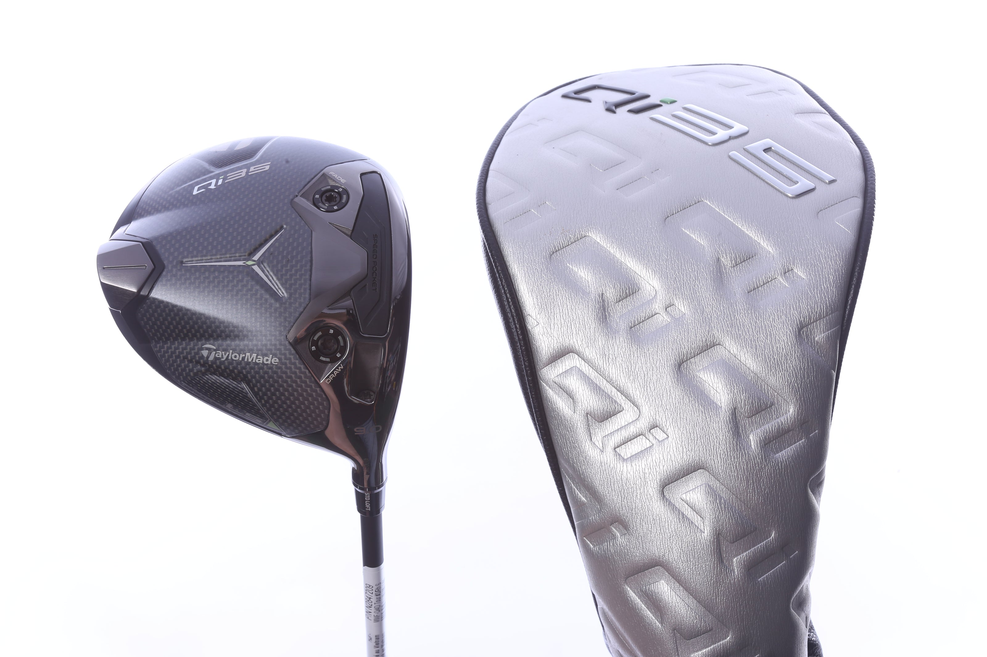Used TaylorMade Qi35 LS Driver - 9 Degrees - Stiff Flex Mitsubishi REAX - Right-Handed-Next Round