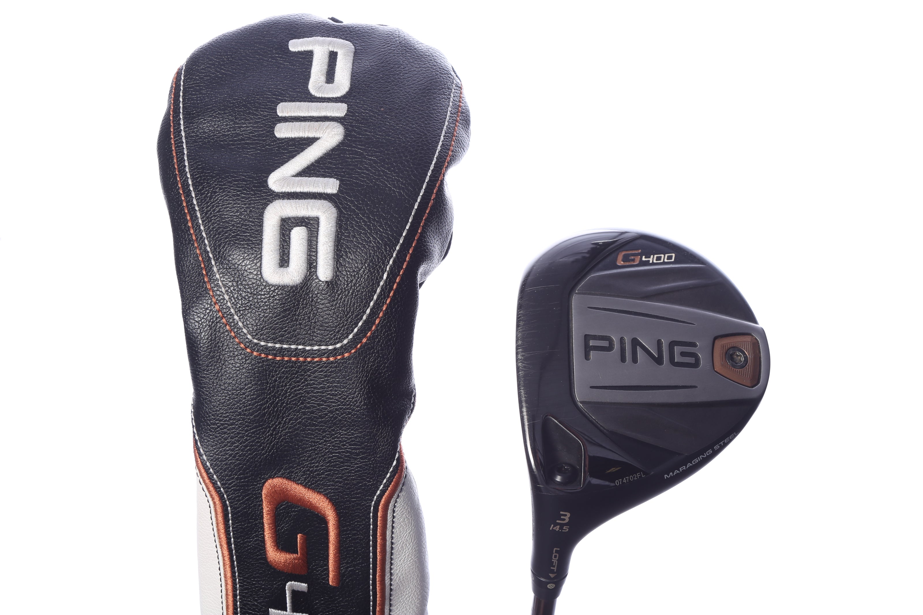 Used Ping G400 3-Wood - Left-Handed - 14.5 Degrees - Soft Regular Flex-Next Round