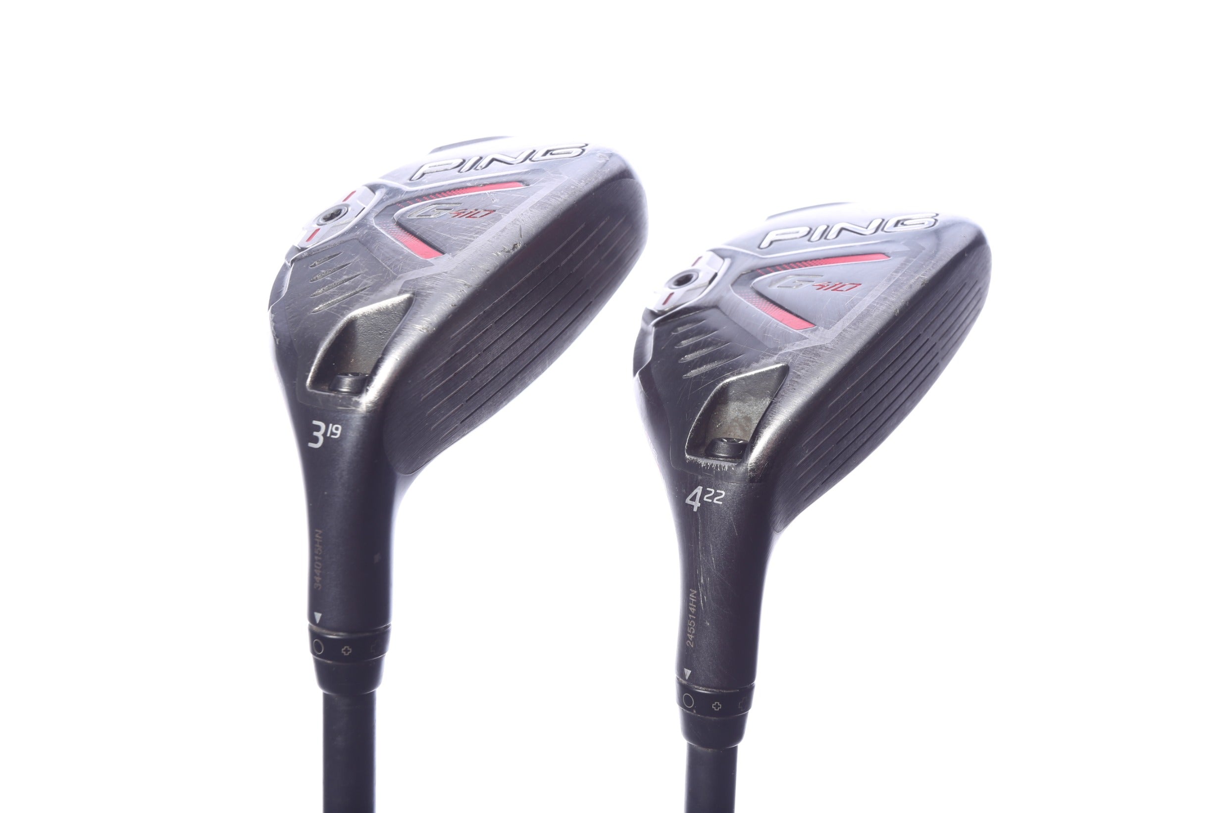 Used Ping G410 Hybrid Set - Right-Handed - 3H, 4H - Regular Flex