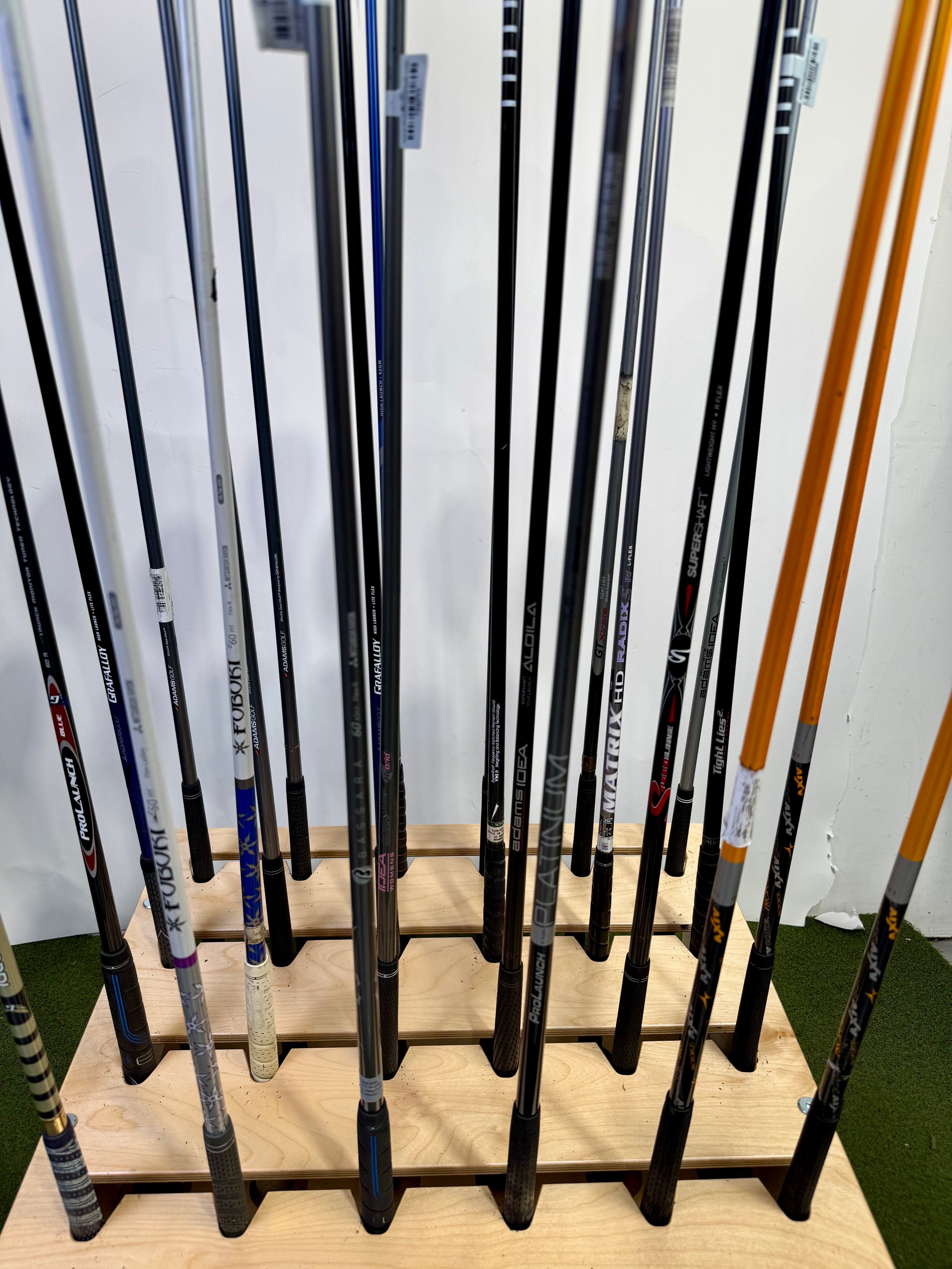 Wholesale Lot of 24 Adams Hybrids and Fairway Woods.-Next Round