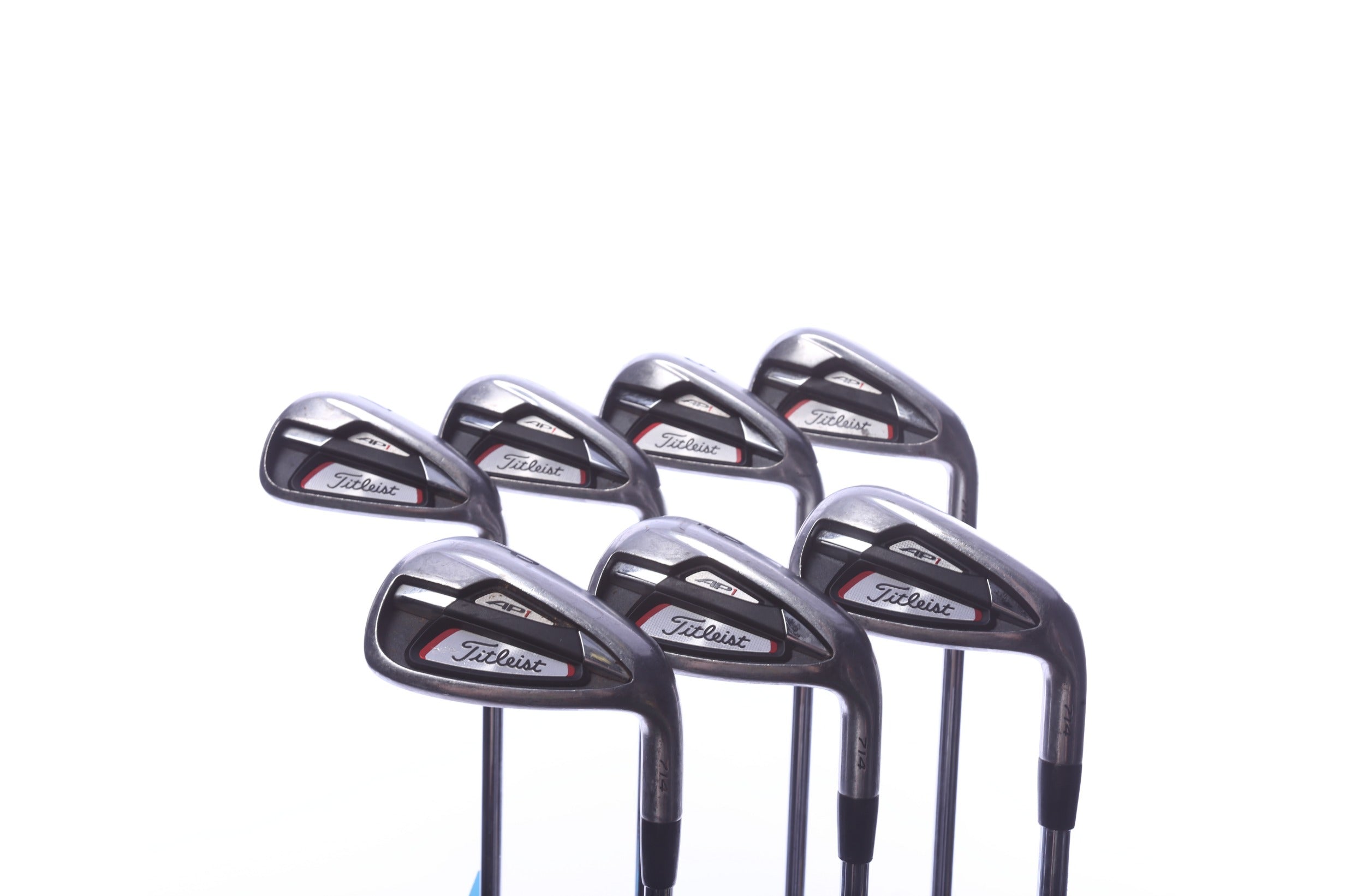 Used Titleist 714 AP1 Iron Set - Right-Handed - 4-PW - Stiff Flex