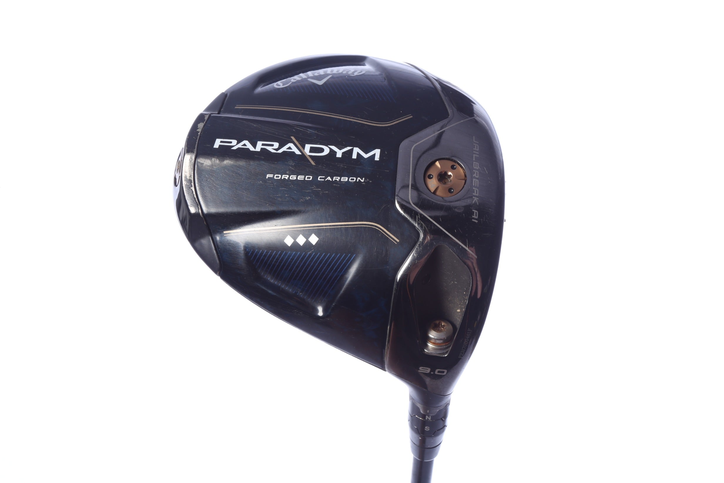 Used Callaway Paradym Triple Diamond Driver - 9 Degrees - Extra Stiff Flex Project X HZRDUS RDX Smoke - Right-Handed