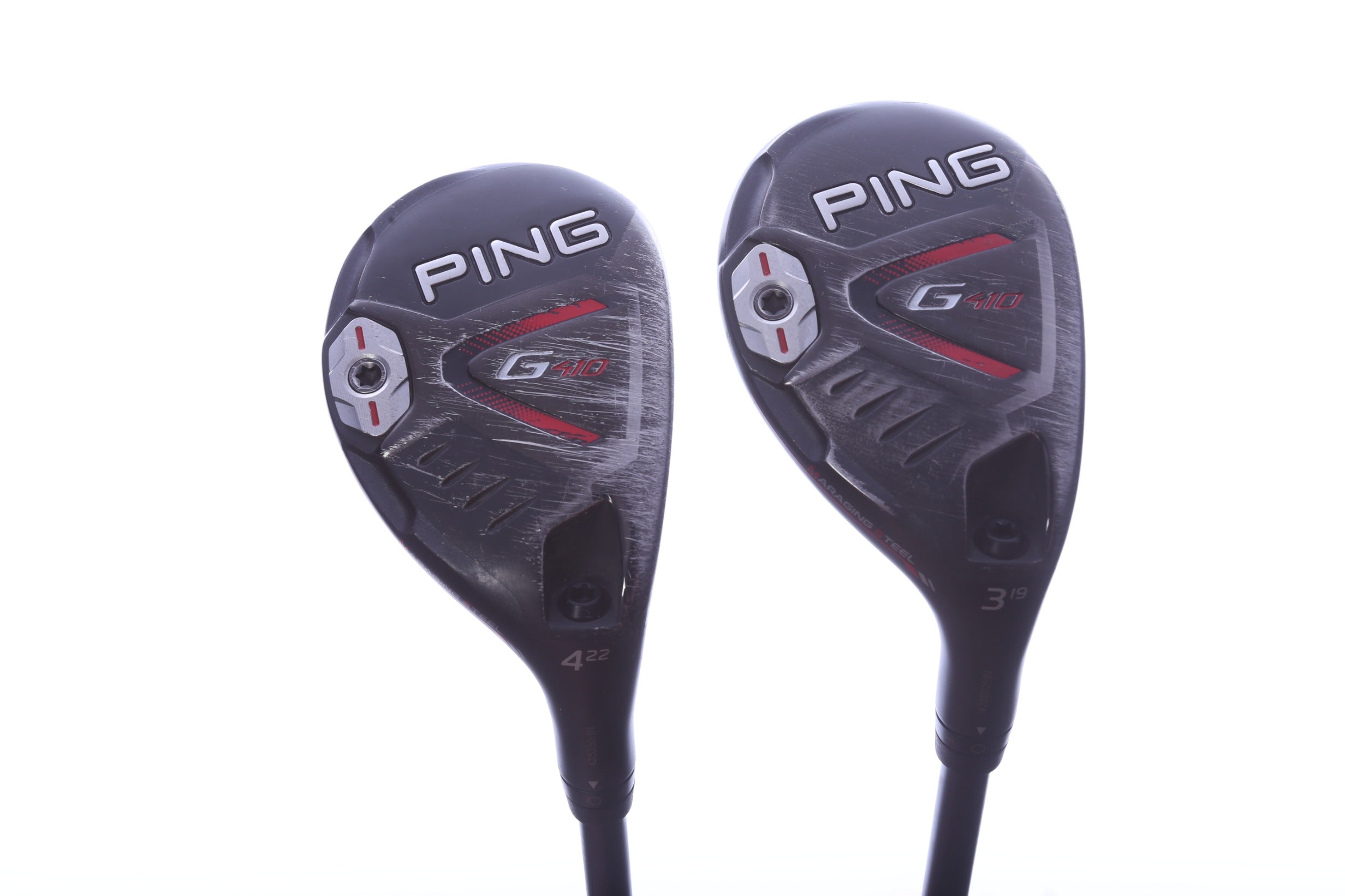 Used Ping G410 Hybrid Set - Right-Handed - 3H, 4H - Stiff Flex-Next Round