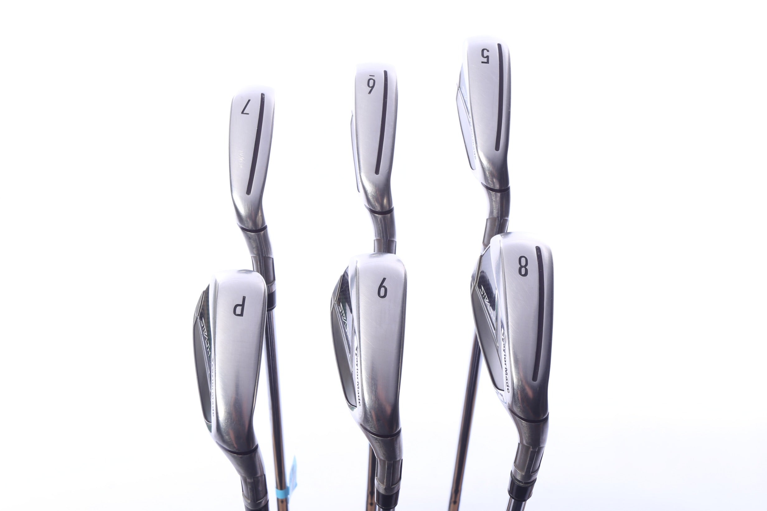 Used TaylorMade STEALTH Iron Set - Right-Handed - 5-PW - Stiff Flex