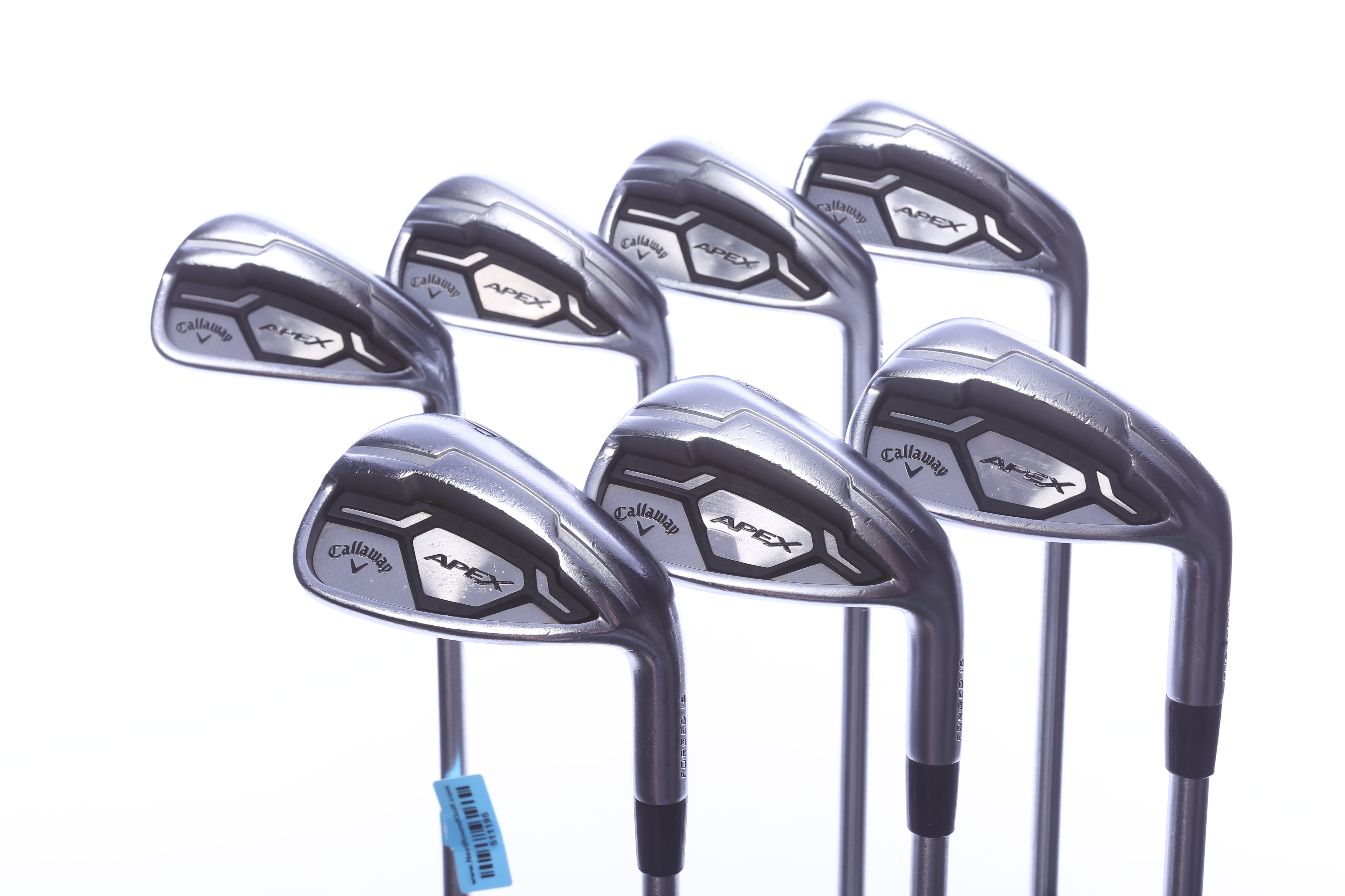 Used Callaway Apex CF16 Iron Set - Right-Handed - 4-PW - Extra Stiff Flex