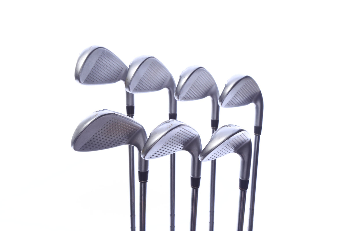 Used TaylorMade RocketBladez Iron Set - Left-Handed - 4-PW - Stiff Flex