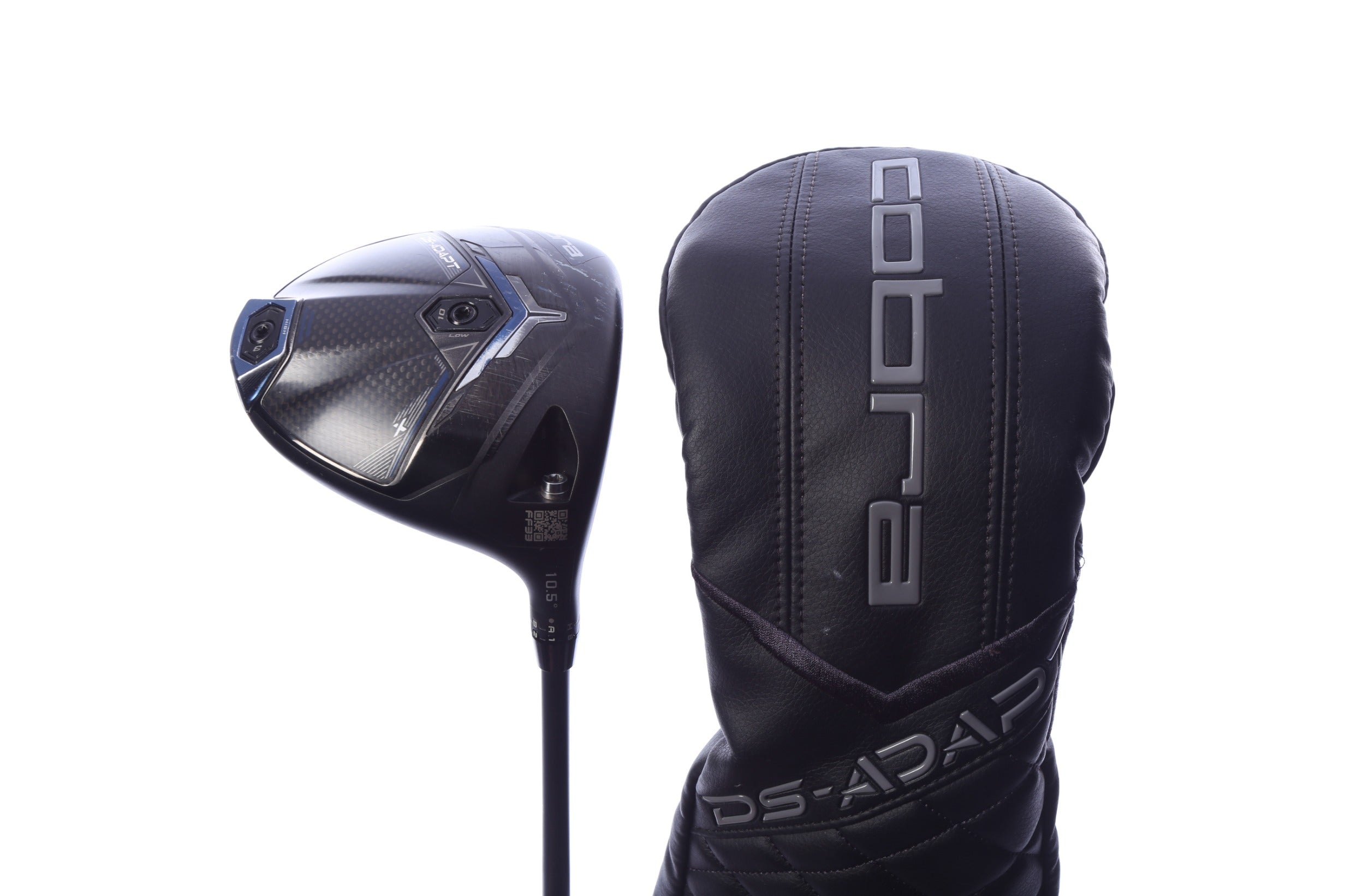 Used Cobra DS-ADAPT X Driver - 10.5 Degrees - Seniors Flex Mitsubishi Vanquish - Right-Handed