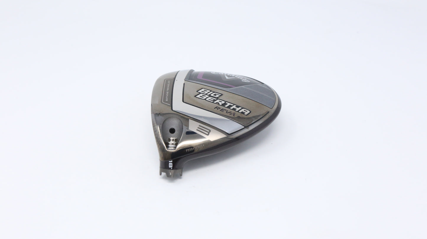 Used Callaway Big Bertha REVA 2023 Fairway Wood - HEAD ONLY - Left-Handed - 15 Degrees-Next Round