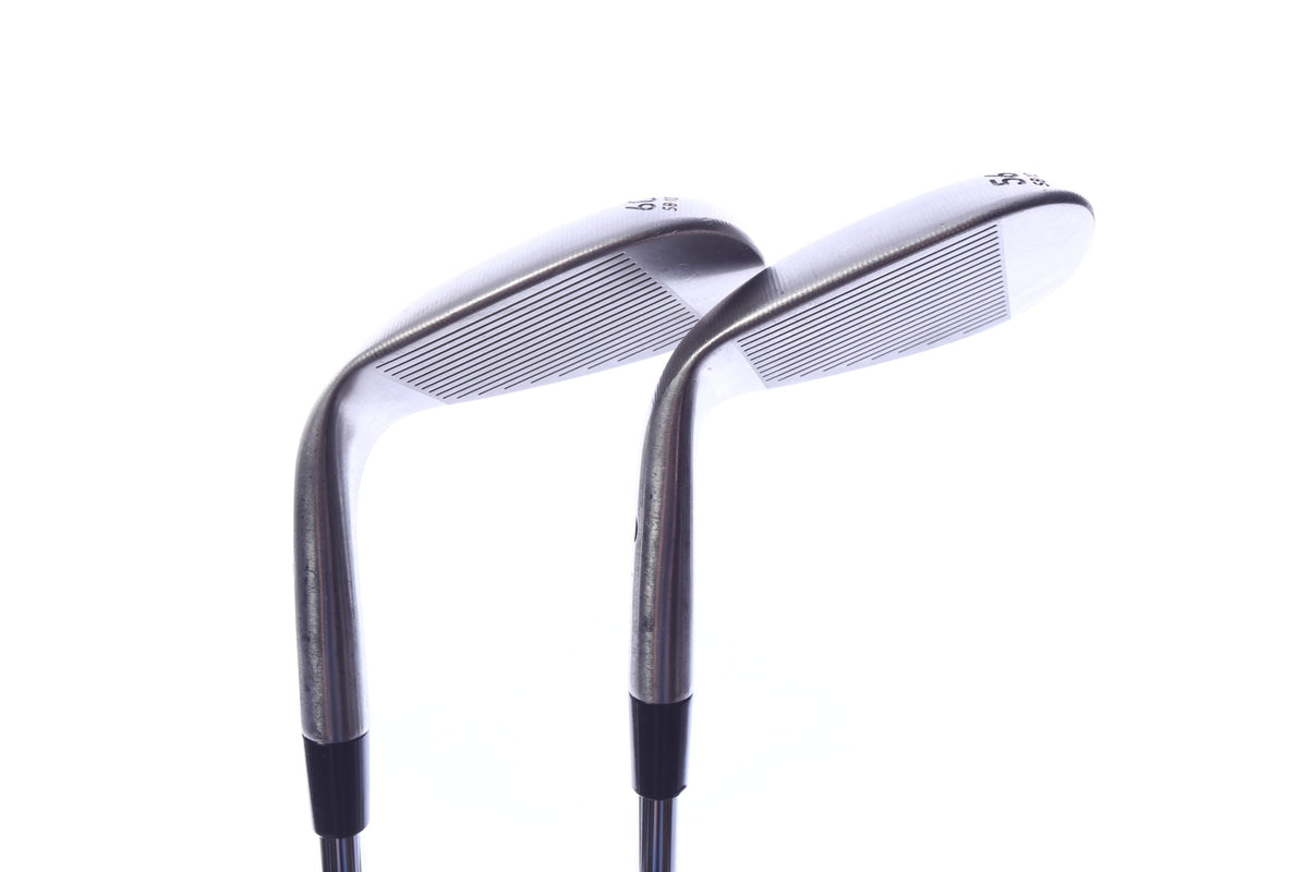 Used TaylorMade Milled Grind Chrome Wedge Set - Right-Handed - 56*, 60* - Wedge Flex