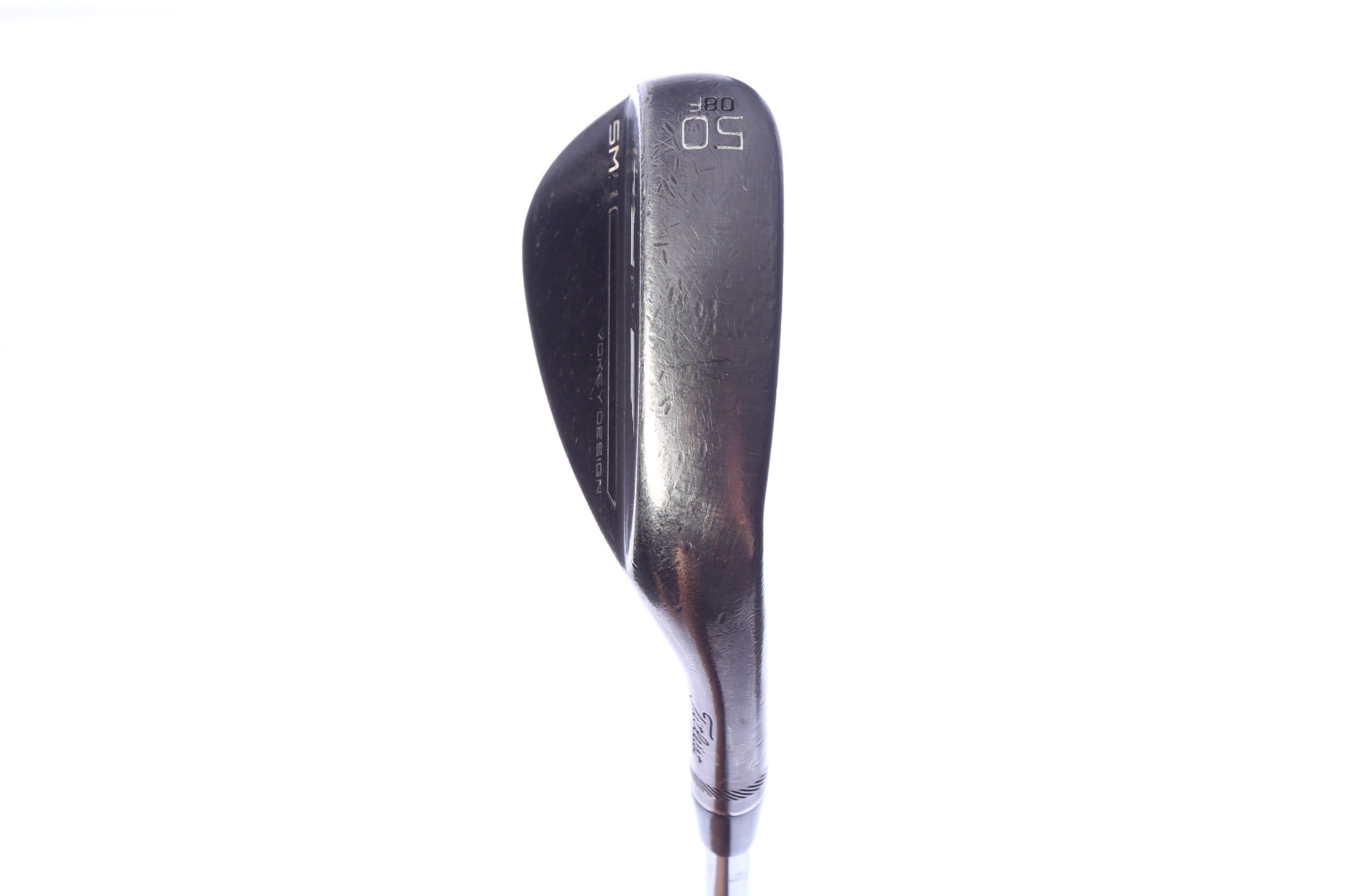 Used Titleist Vokey SM9 Brushed Steel Approach Wedge - Right-Handed - 50 Degrees - Wedge Flex