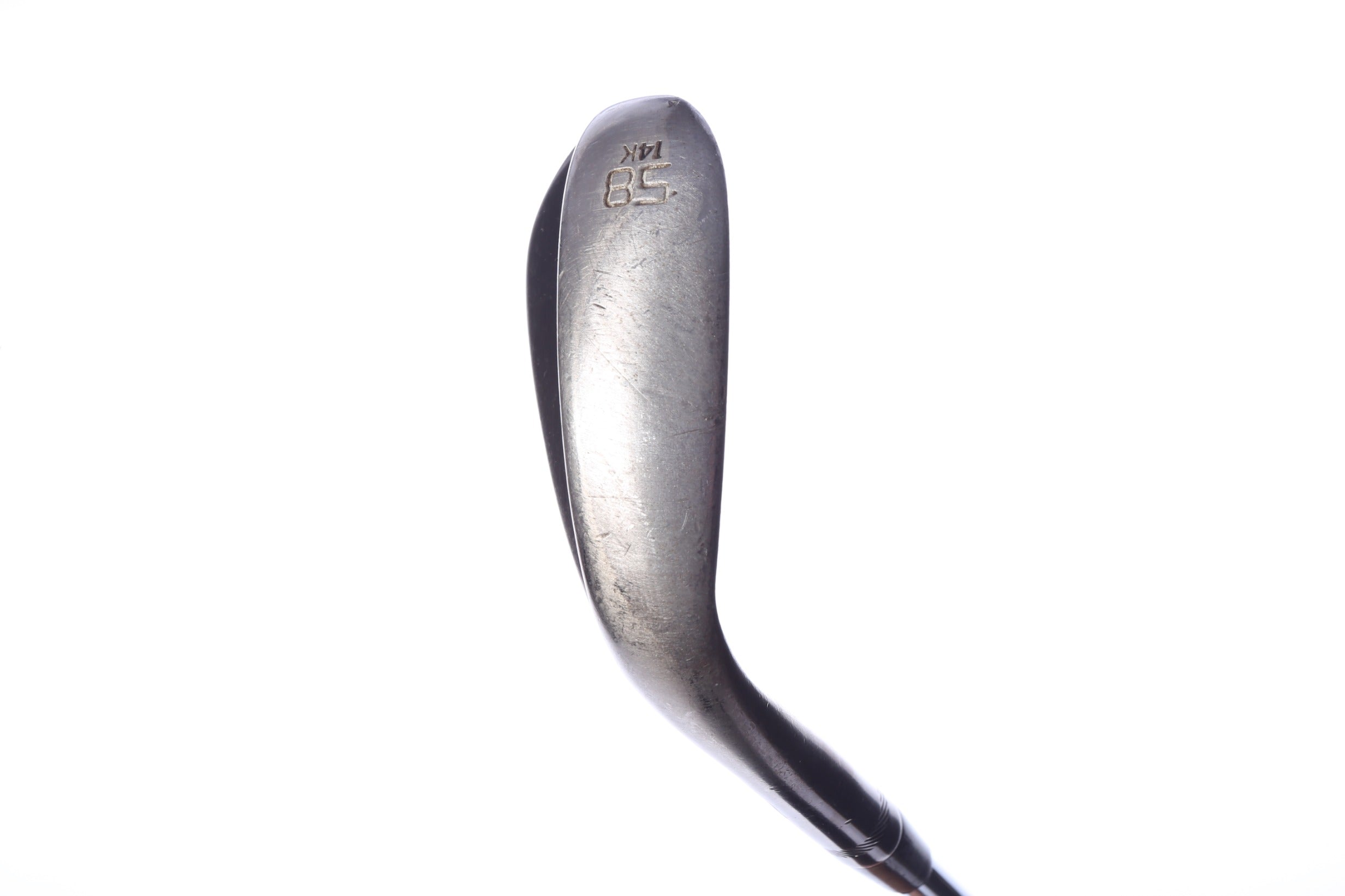 Used Titleist Vokey SM9 Brushed Steel Lob Wedge - Right-Handed - 58 Degrees - Stiff Flex-Next Round