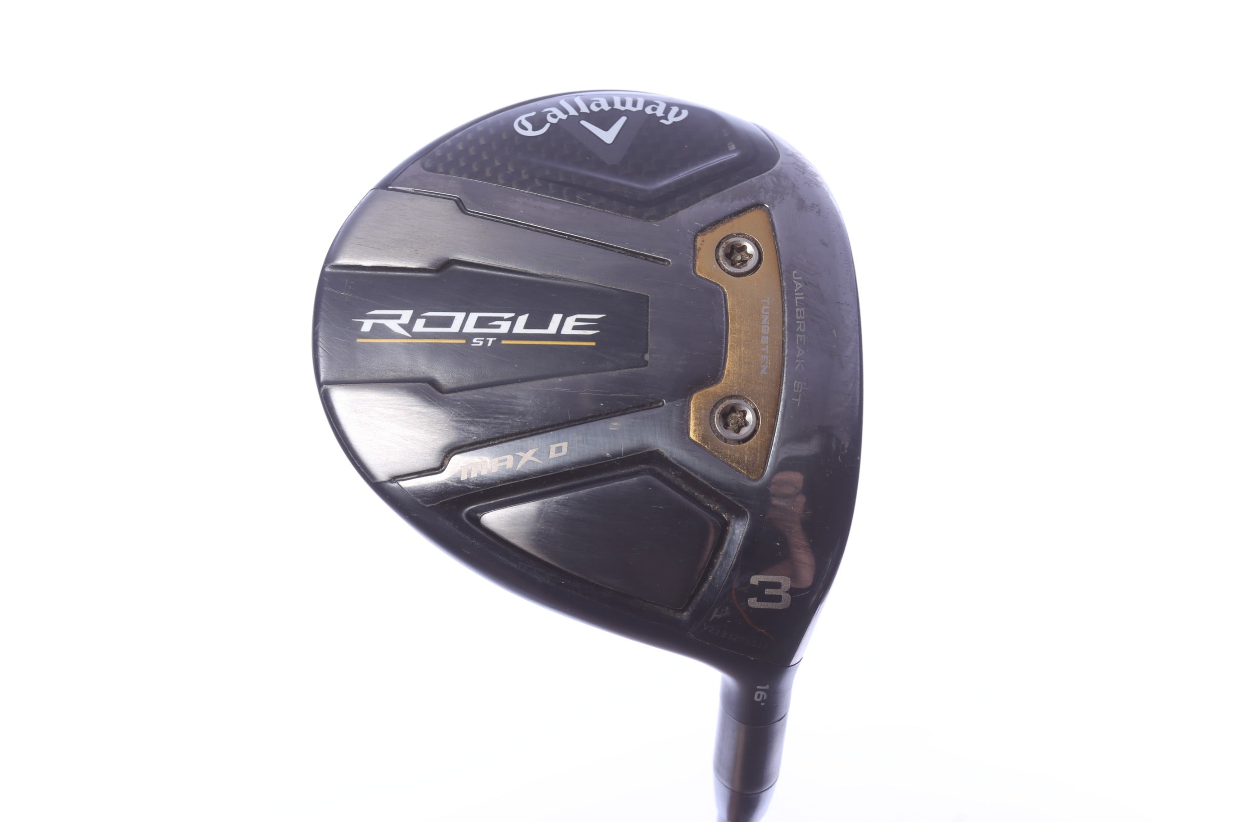 Used Callaway Rogue ST Max Draw 3-Wood - Right-Handed - 16 Degrees - Regular Flex