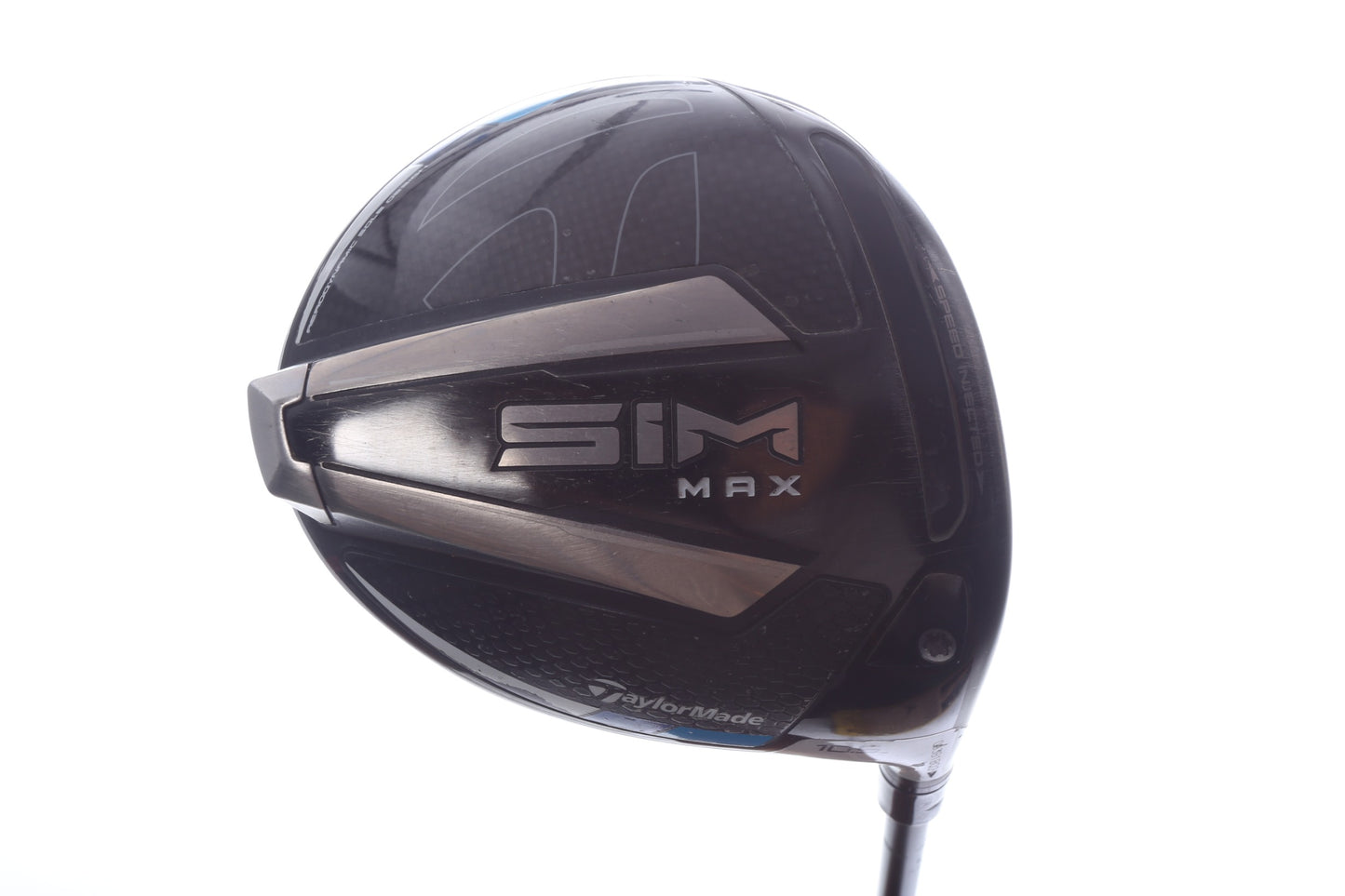 Used TaylorMade SIM MAX Driver - 10.5 Degrees - Regular Flex Fujikura Speeder 57 - Right-Handed-Next Round