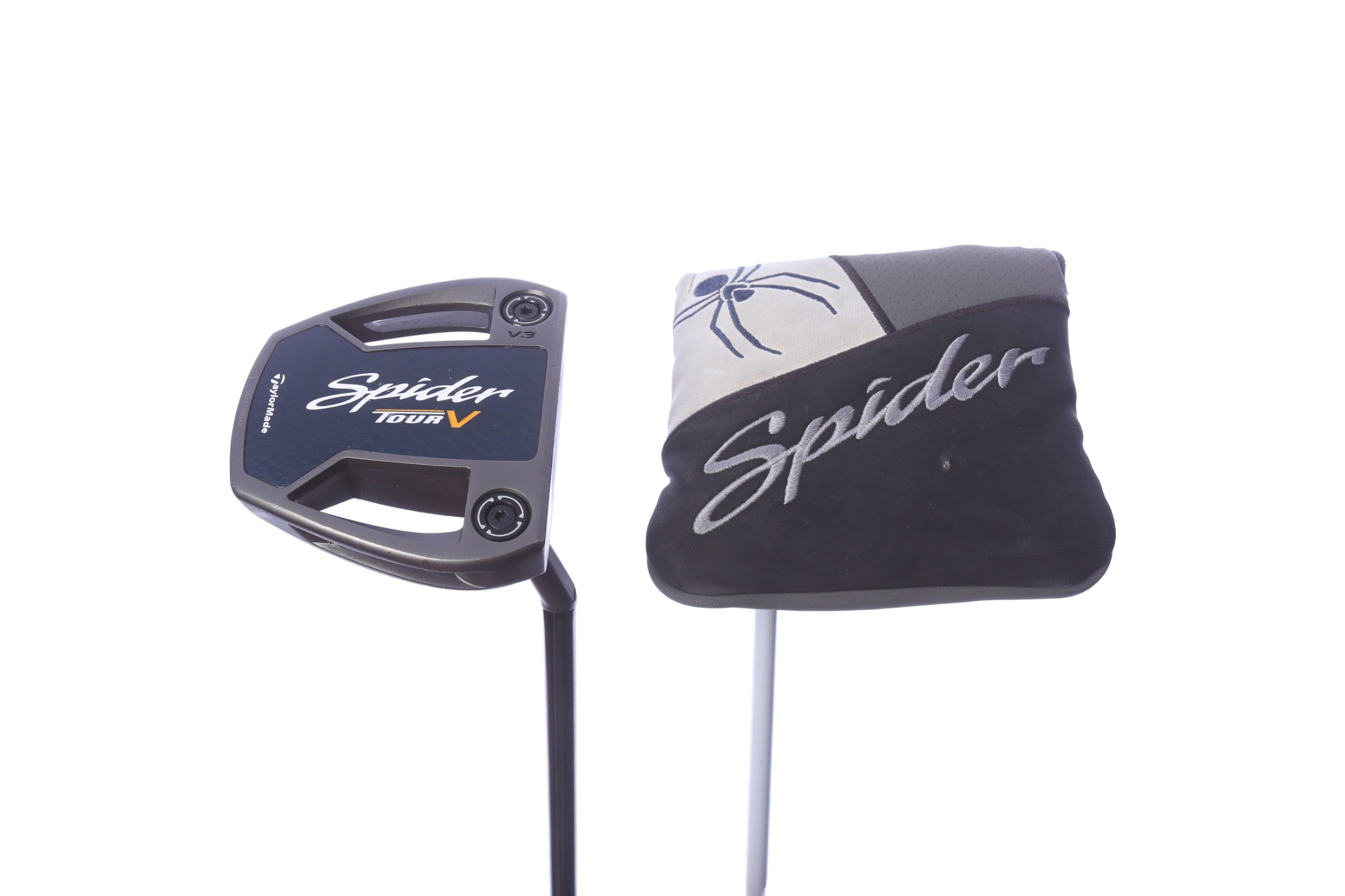 Used TaylorMade Spider Tour V Small Slant Putter - Right-Handed - 35 in - Mallet