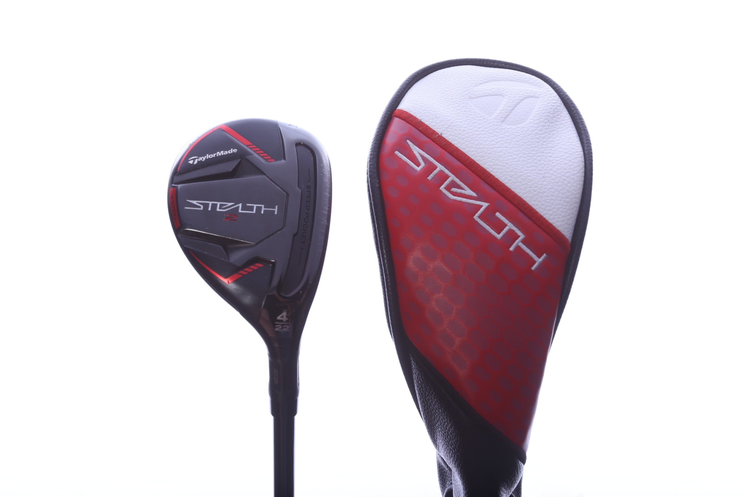 Used TaylorMade STEALTH 2 Rescue 4H Hybrid - Right-Handed - 22 Degrees - Stiff Flex