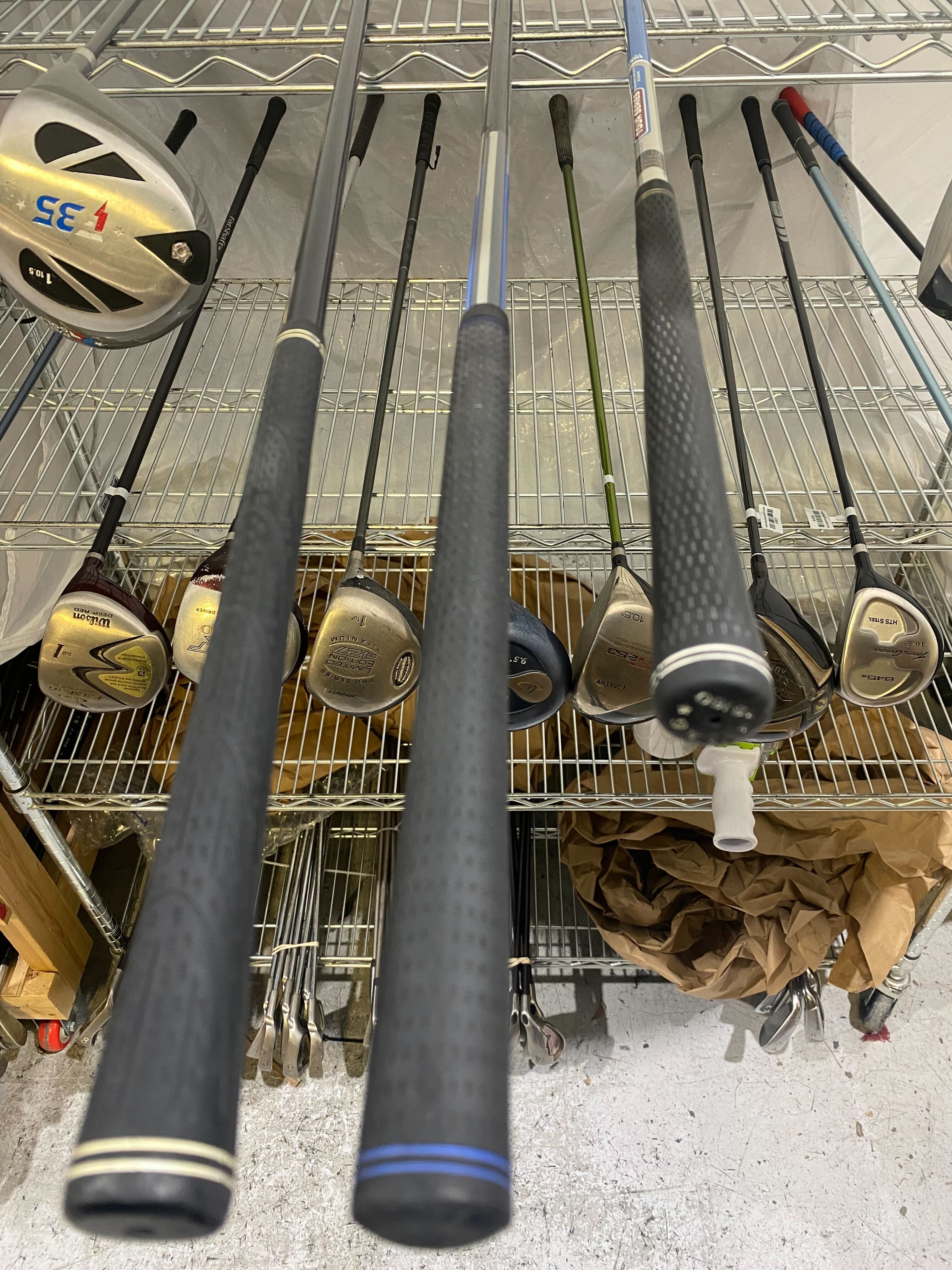 Wholesale Lot of 20 Golf Clubs - Assorted Drivers-Next Round