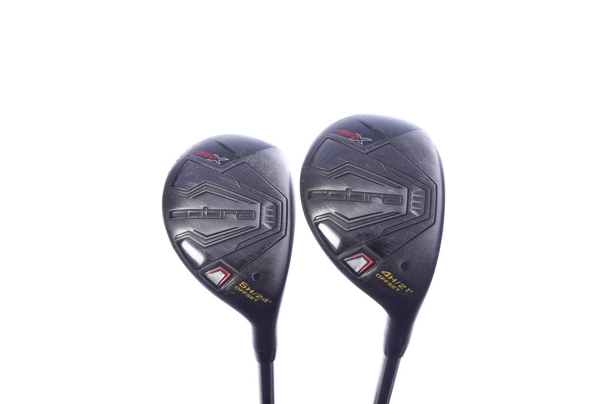 Used Cobra 2023 Air X Hybrid Set - Right-Handed - 4H, 5H - Regular Flex