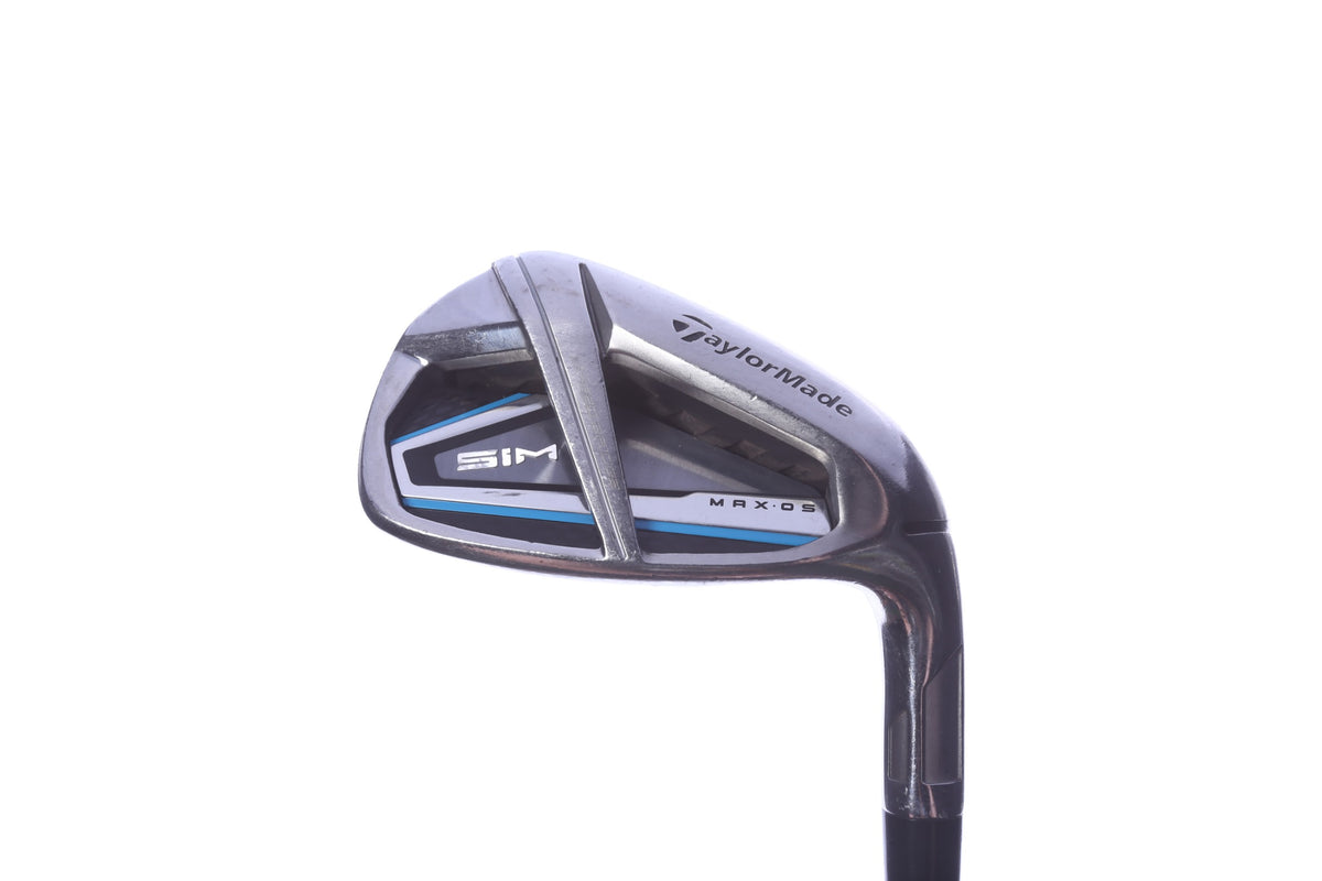 Used TaylorMade SIM MAX OS Single 9-Iron - Right-Handed - Seniors Flex