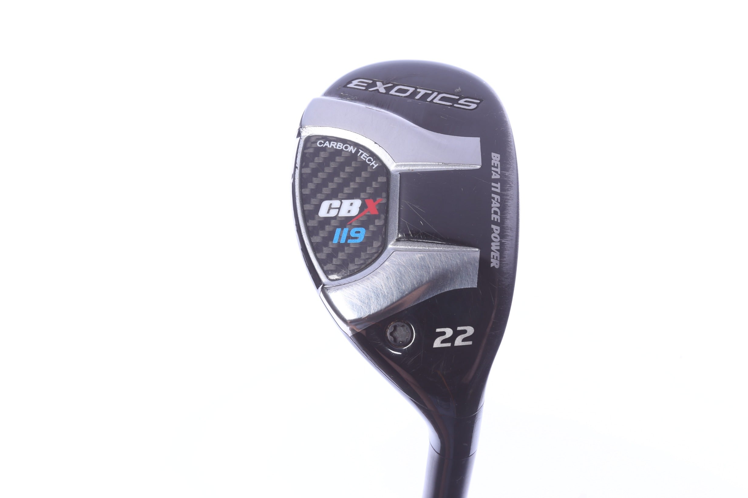 Used Tour Edge Exotics CBX 119 4H Hybrid - Right-Handed - 22 Degrees - Stiff Flex