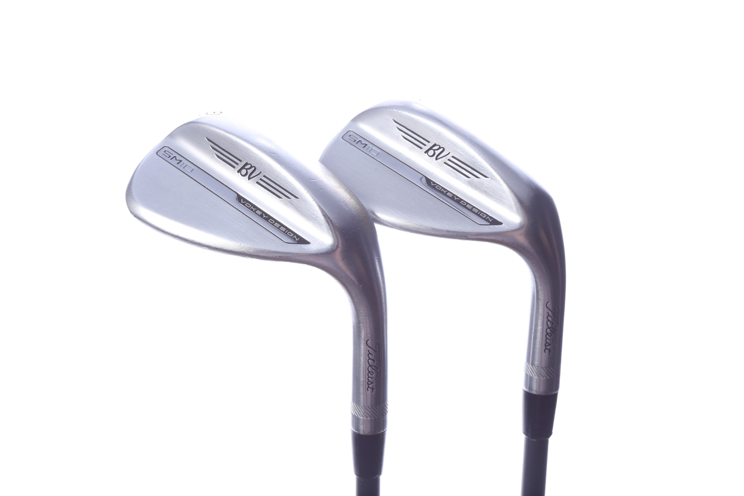 Used Titleist Vokey SM10 Tour Chrome Wedge Set - Right-Handed - 54*, 58* - Regular Flex-Next Round