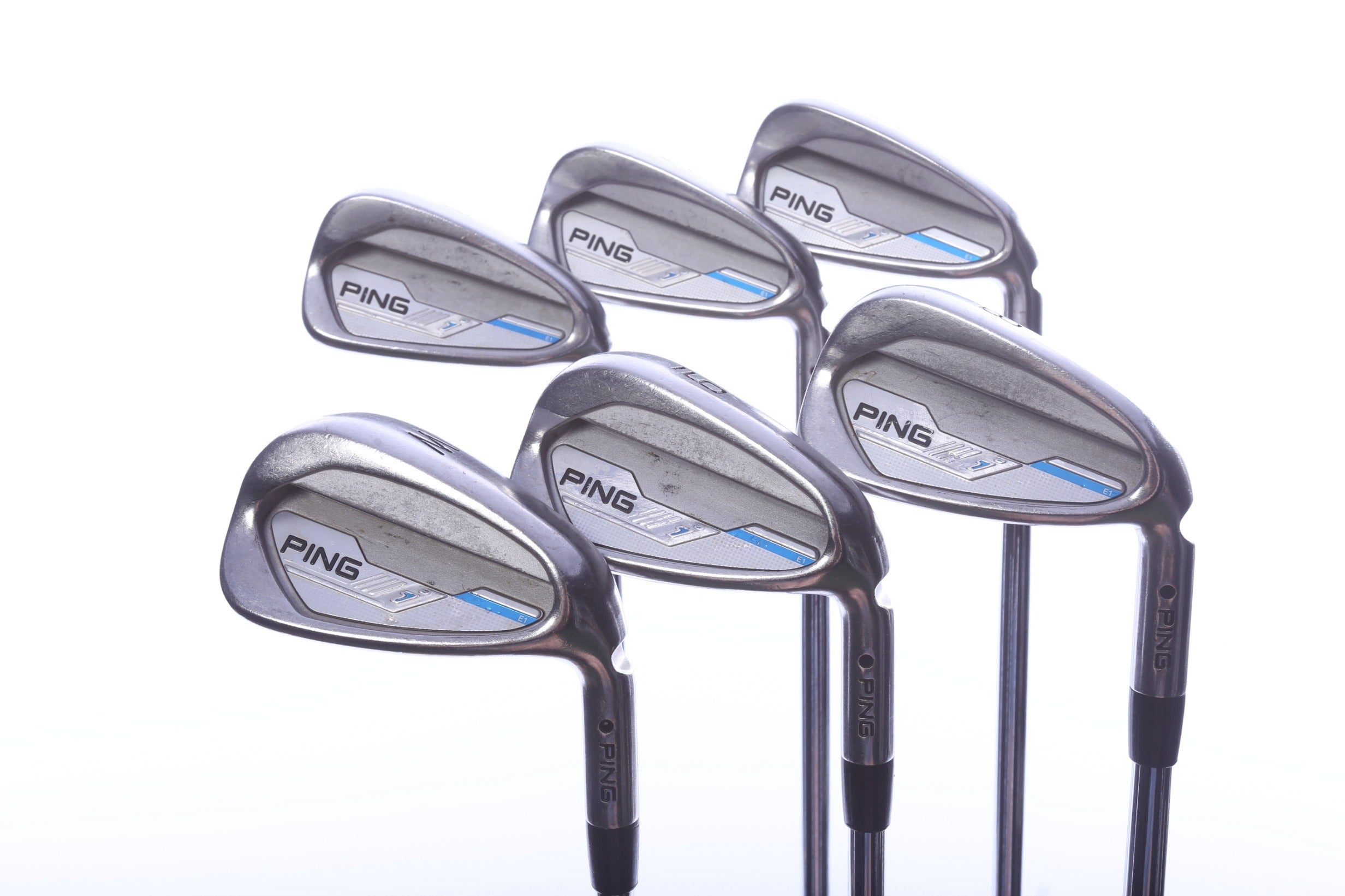 Used Ping i Series E1 Iron Set - Right-Handed - 5-PW - Stiff Flex