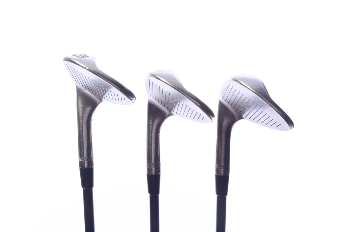 Used Titleist Vokey SM9 Tour Chrome Wedge Set - Right-Handed - 50*, 54*, 58* - Regular Flex