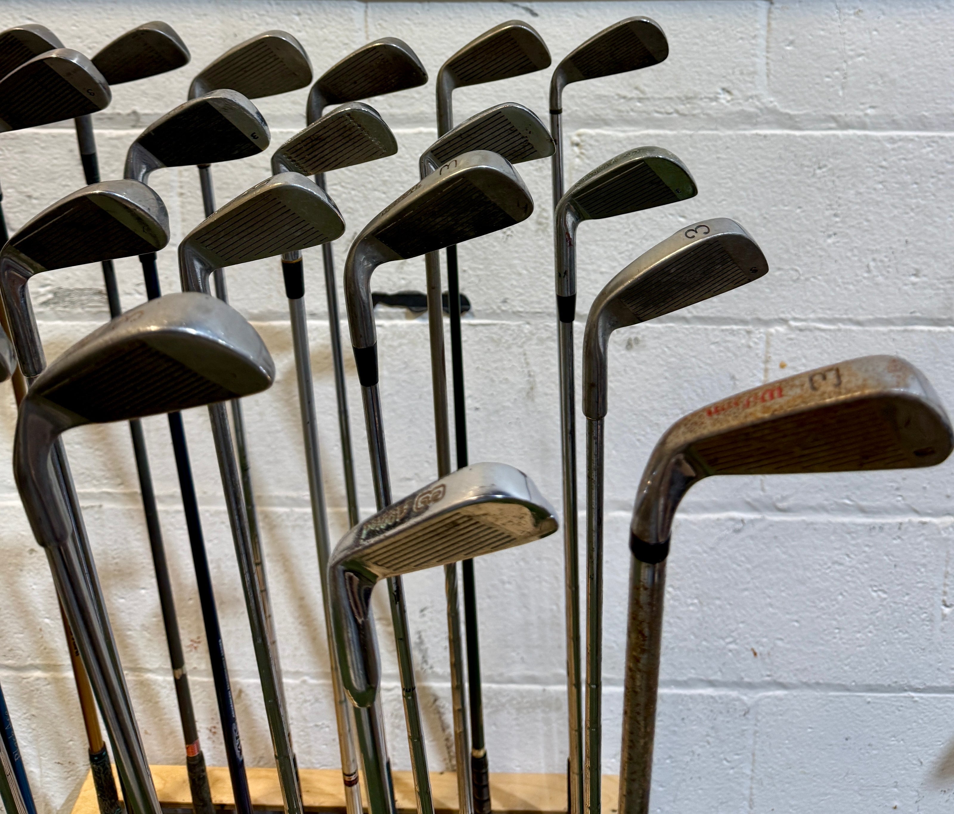 Wholesale Lot of 45 Golf Clubs - Assorted Single Irons-Next Round