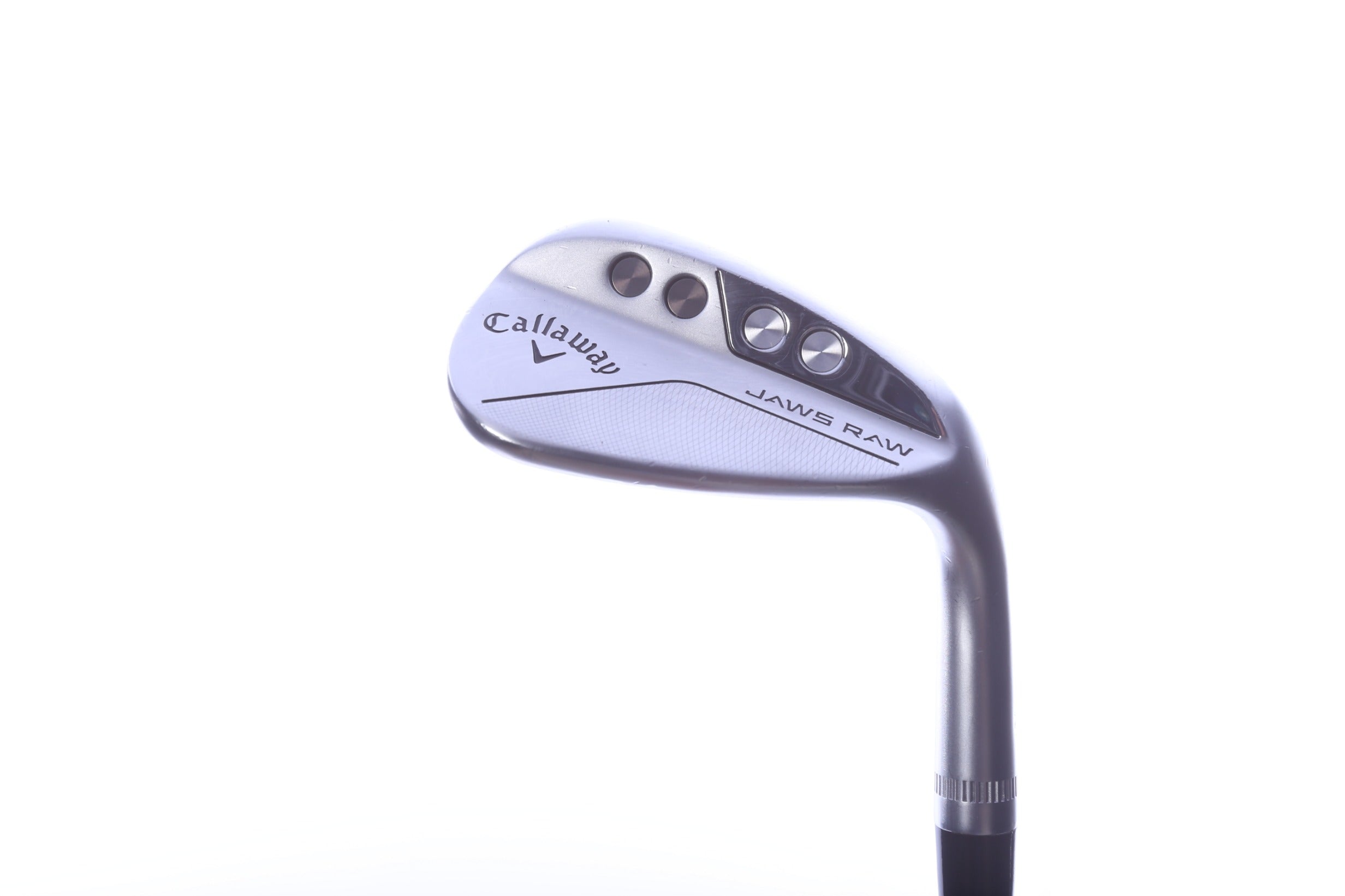 Used Callaway JAWS Raw Chrome Gap Wedge - Right-Handed - 52 Degrees - Stiff Flex