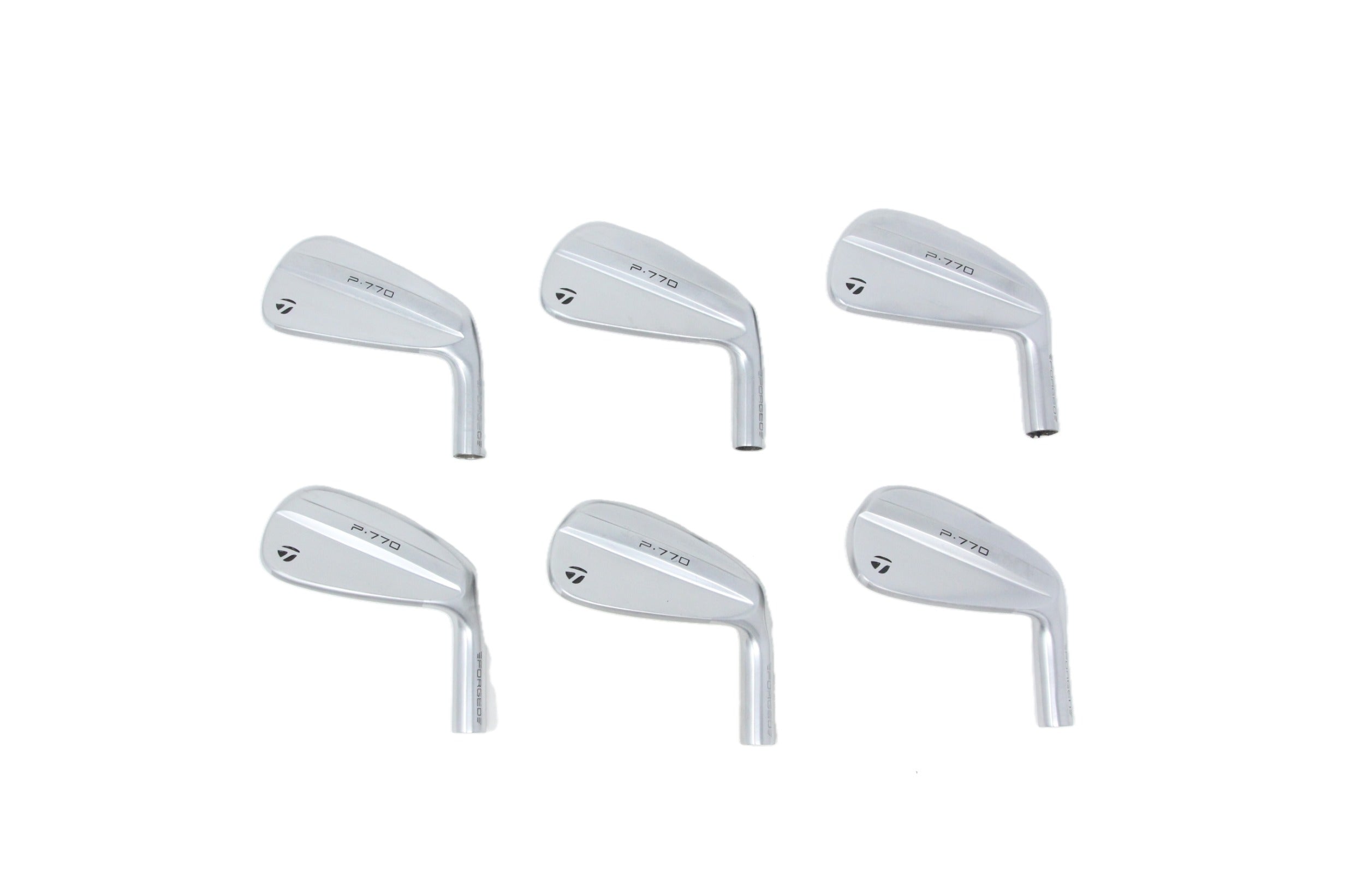 Used TaylorMade 2024 P770 Iron Set - HEAD ONLY - Right-Handed - 5-PW