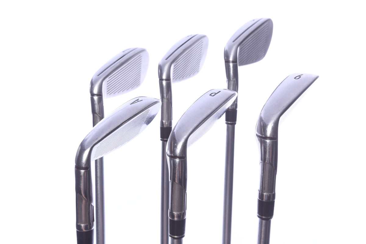 Used TaylorMade SIM2 MAX Iron Set - Right-Handed - 5-7, 9, PW, AW - Stiff Flex