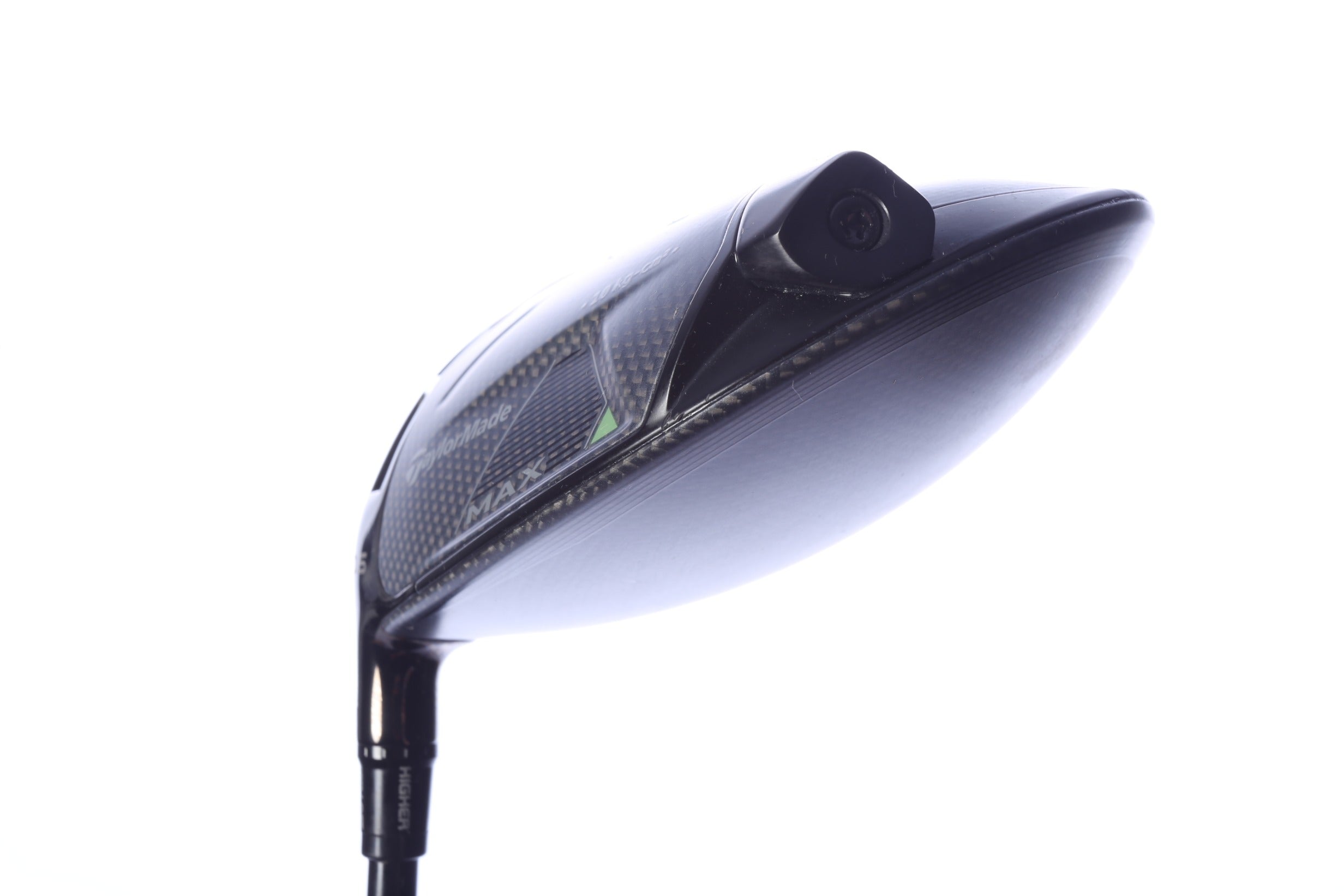 Used TaylorMade Qi35 MAX Driver - 10.5 Degrees - Stiff Flex Project X Hzrdus Smoke RDX Red - Left-Handed