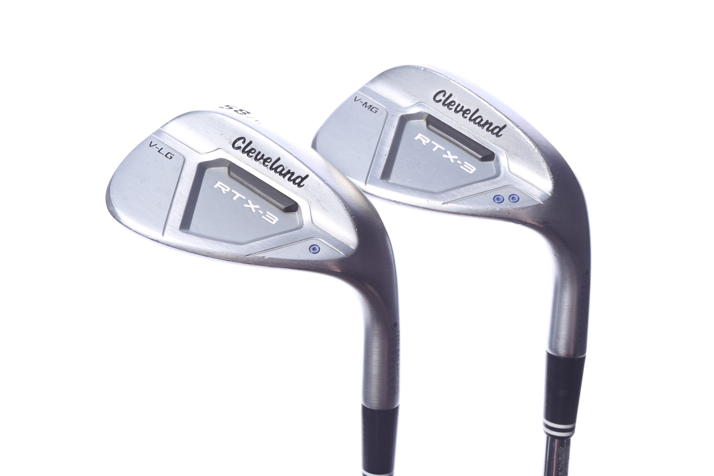 Used Cleveland RTX-3 CB Tour Satin Wedge Set - Right-Handed - 54*, 58* - Wedge Flex