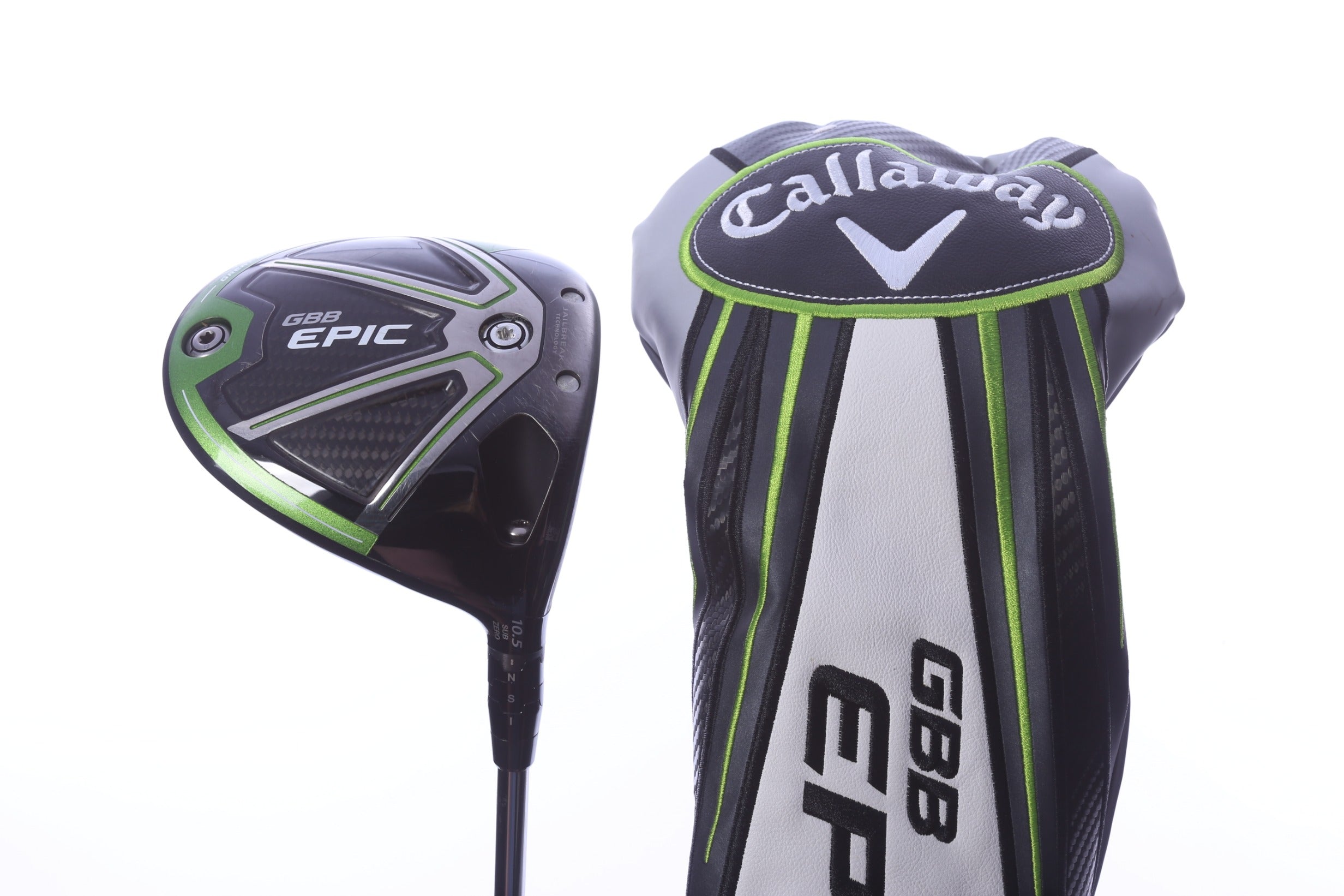 Used Callaway GBB Epic Sub Zero Driver - 10.5 Degrees - Regular Flex Mitsubishi Diamana BF Series - Right-Handed