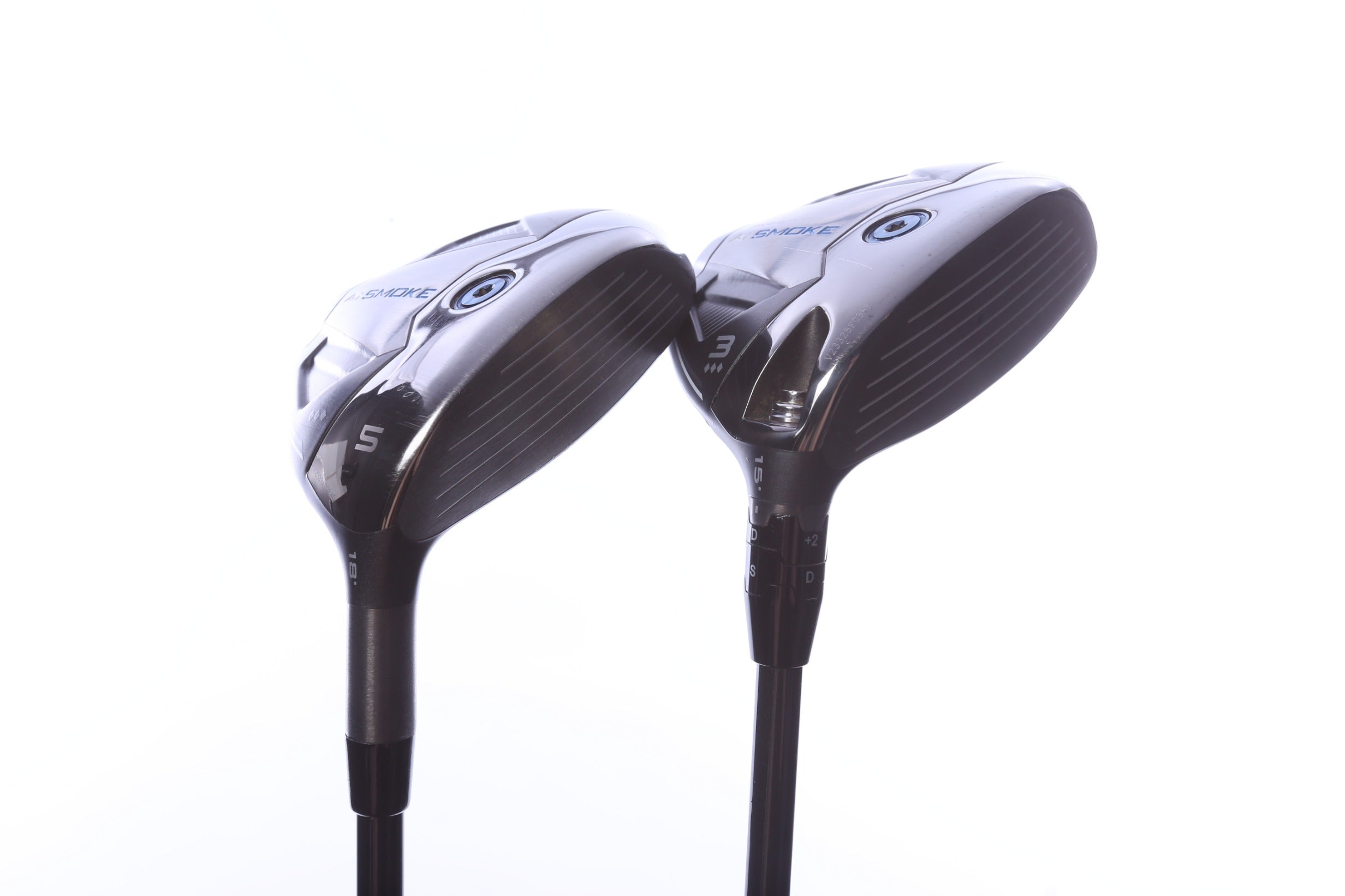 Used Callaway Paradym Ai Smoke Triple Diamond Wood Set - Right-Handed - 3W, 5W - Stiff Flex-Next Round