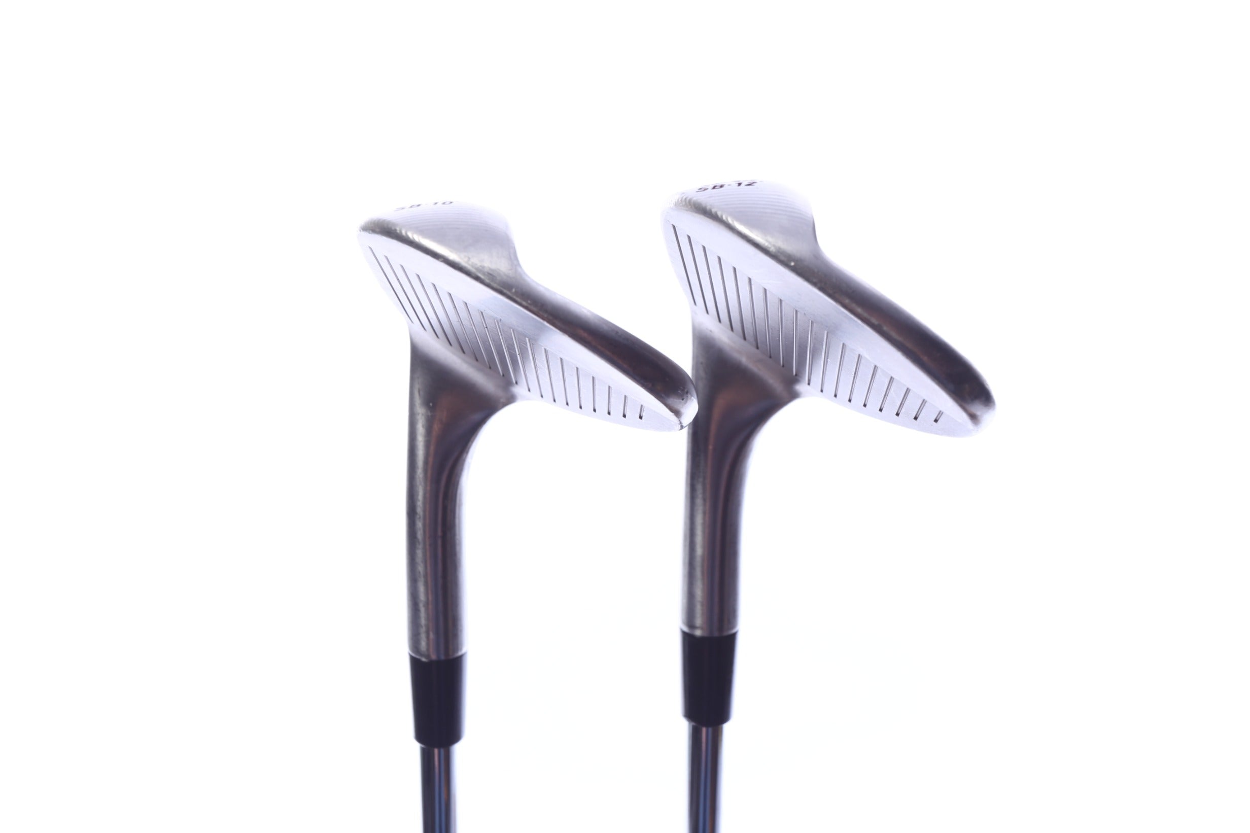 Used TaylorMade Milled Grind Chrome Wedge Set - Right-Handed - 56*, 60* - Wedge Flex